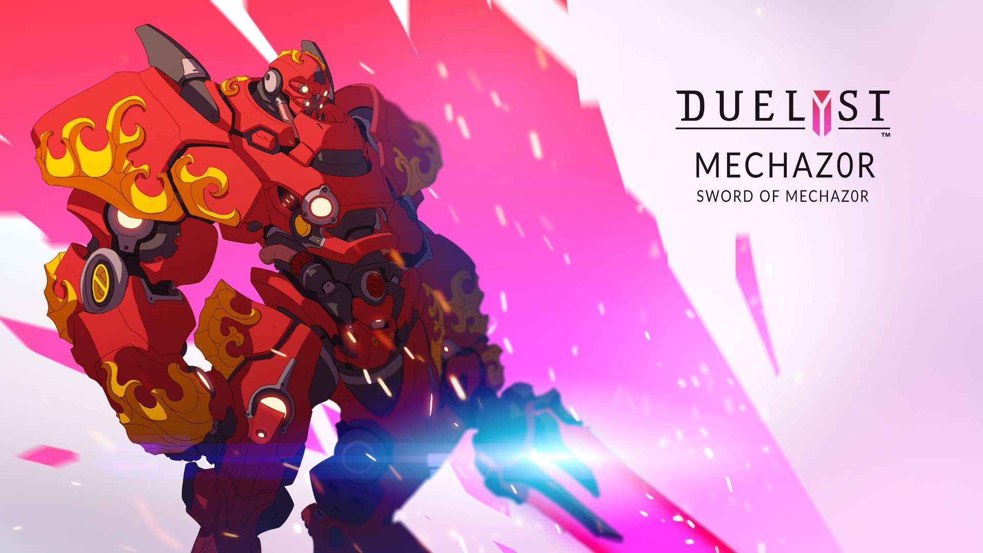 Mechazor Sword of Mechazor from Duelyst HD Wallpaper