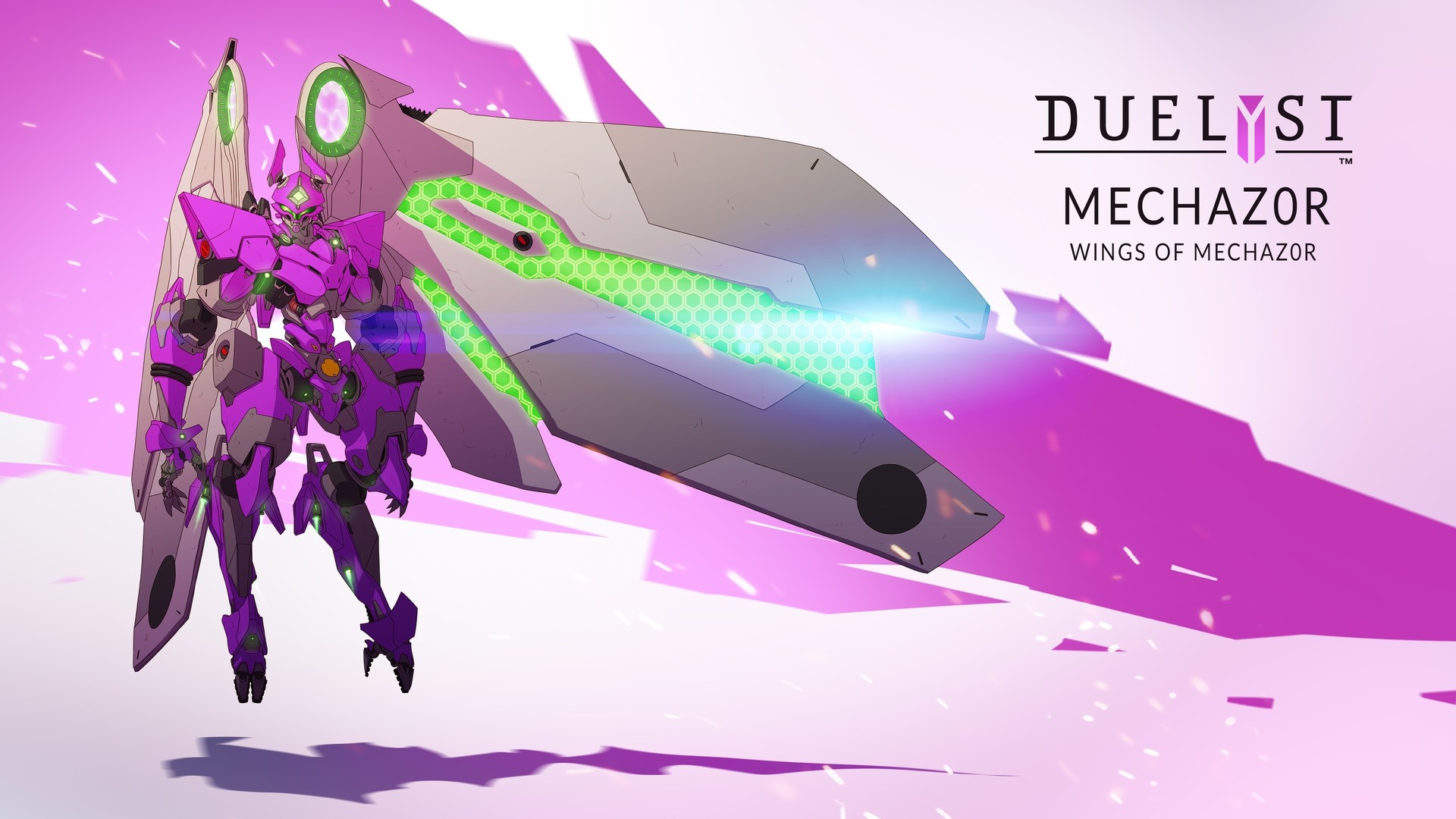 Duelyst Mechazor Wings of Mechazor illustration HD Wallpaper