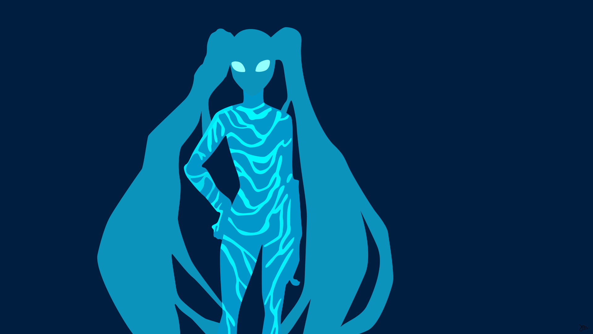 Accel World Kuroyukihime illustration HD Wallpaper