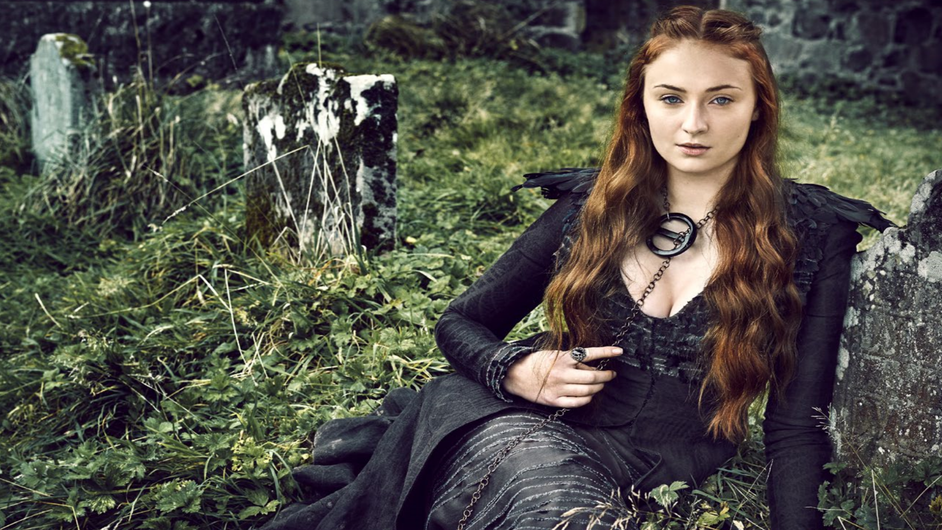 Sophie Turner as Sansa Stark in Game of Thrones HD Wallpaper