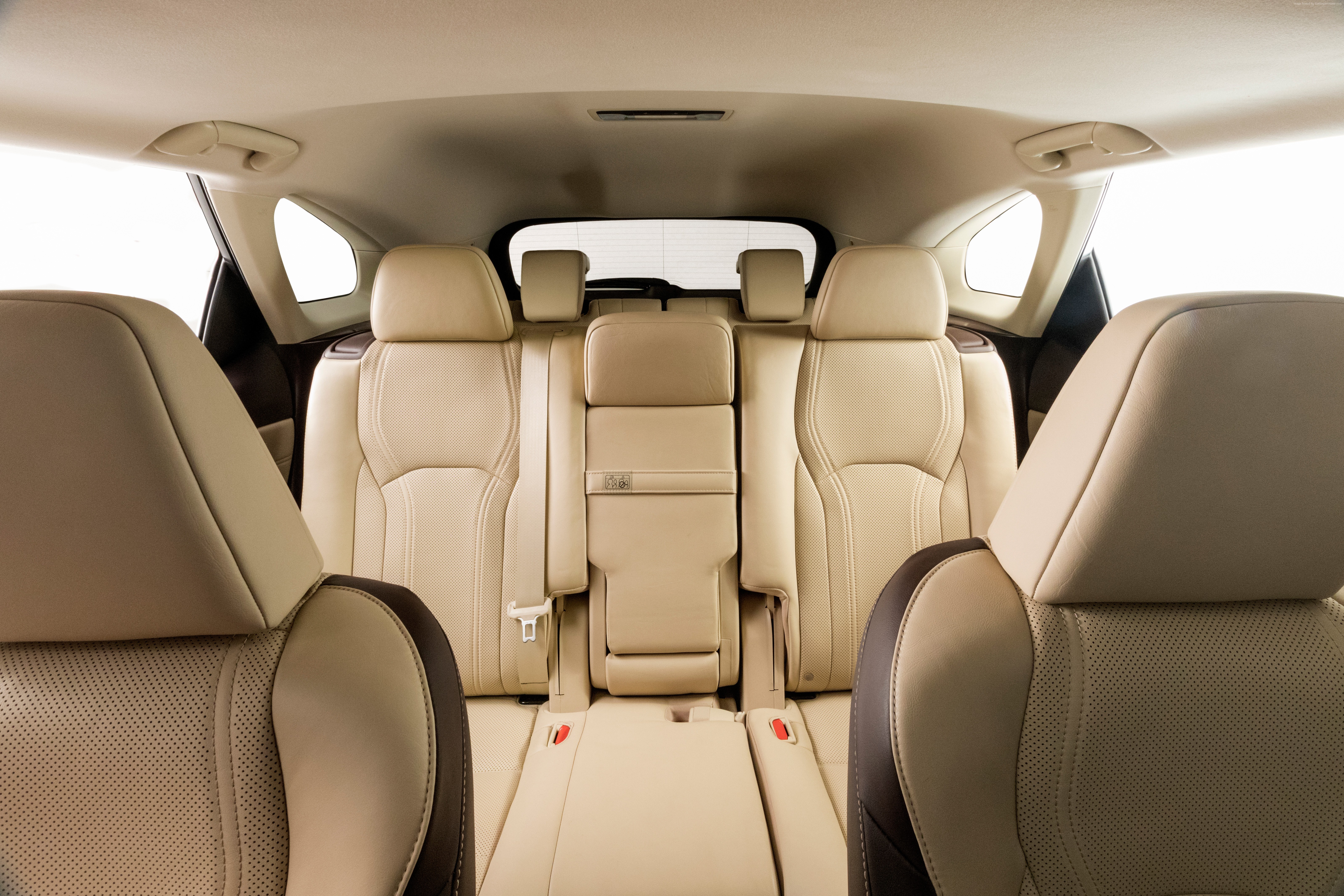 Interior of a 2018 Lexus RX L HD Wallpaper
