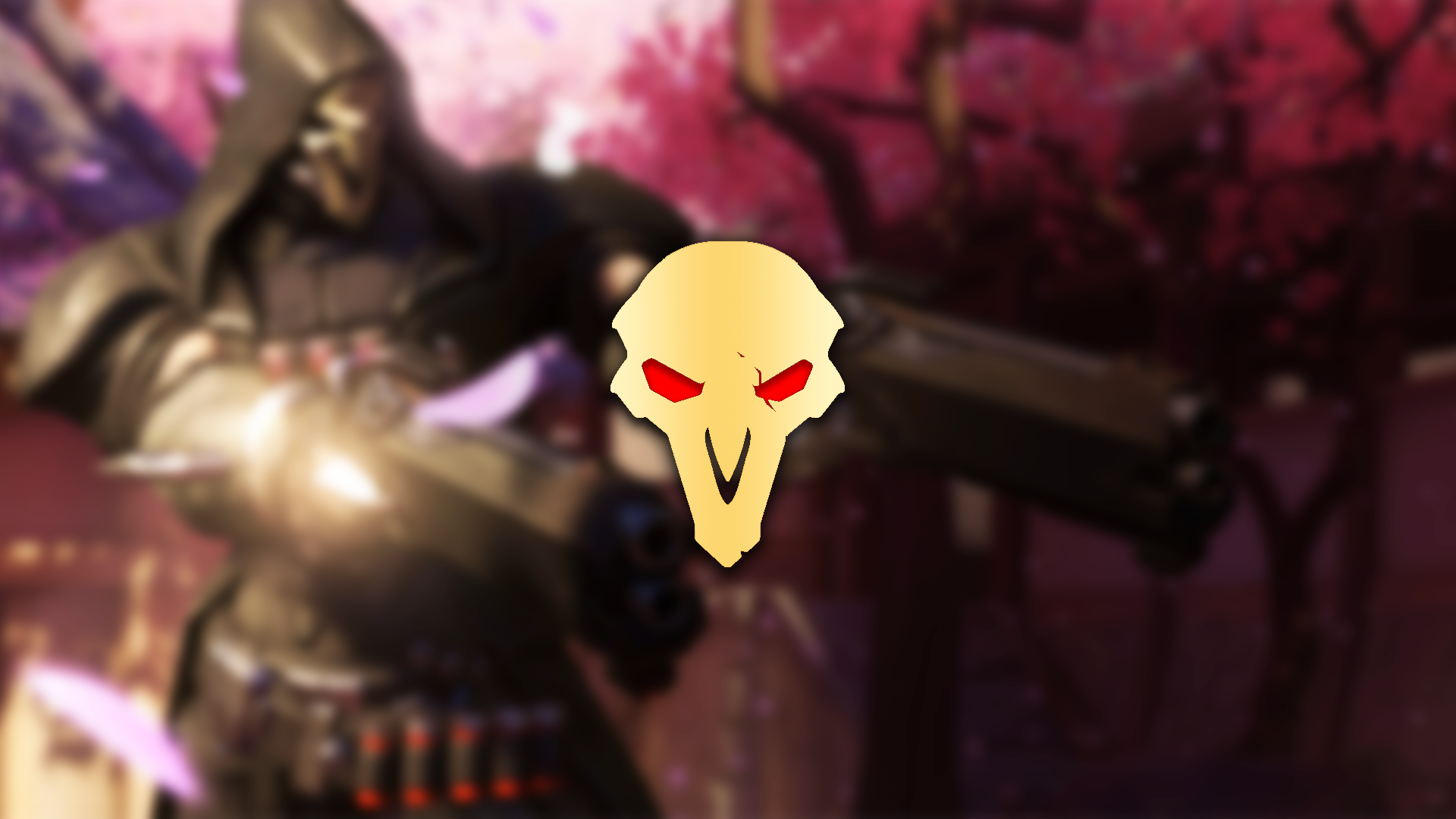 Reaper from Overwatch with his mask HD Wallpaper