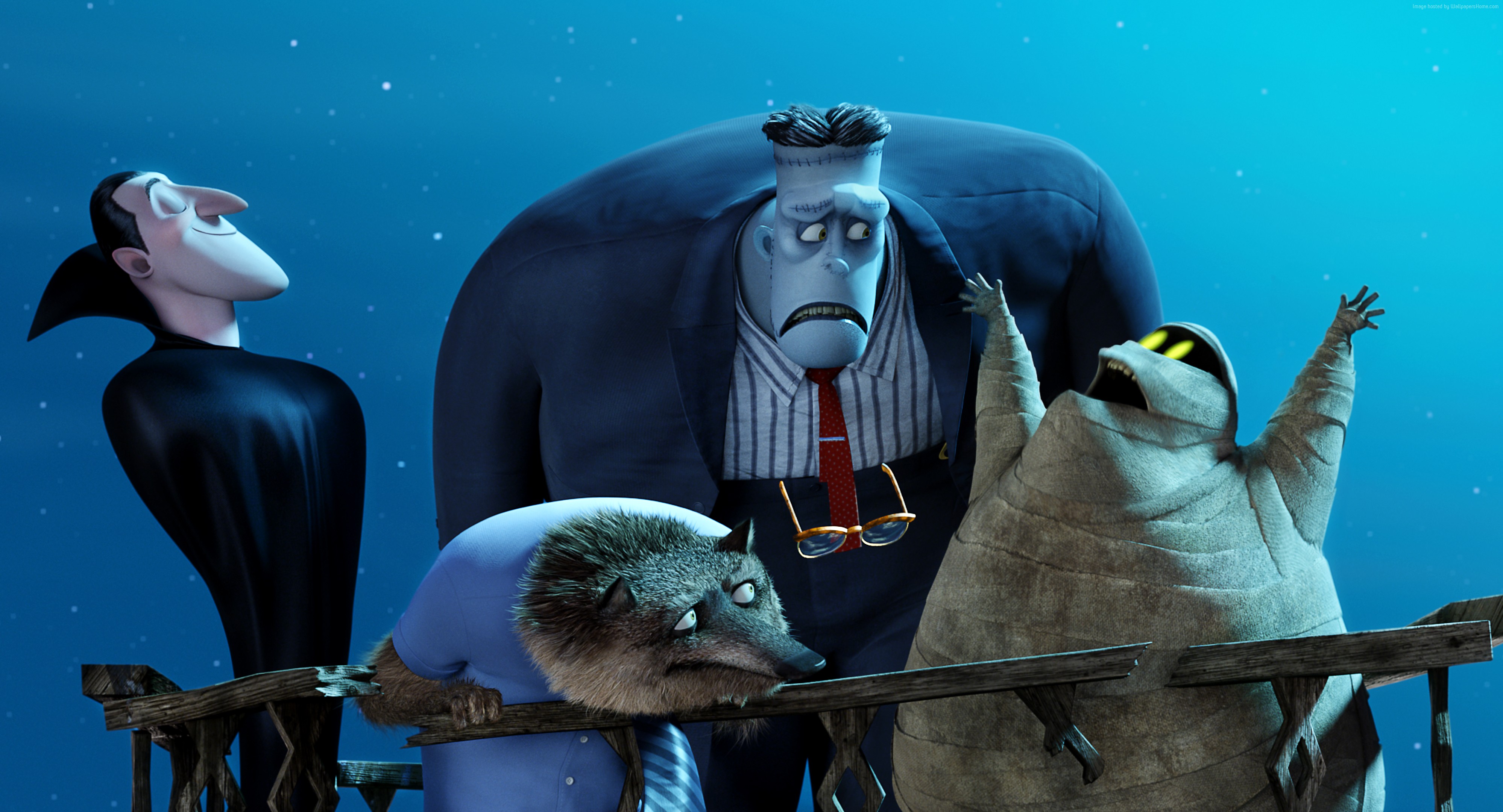 Hotel Transylvania 3: Summer Vacation 4K HD Wallpaper