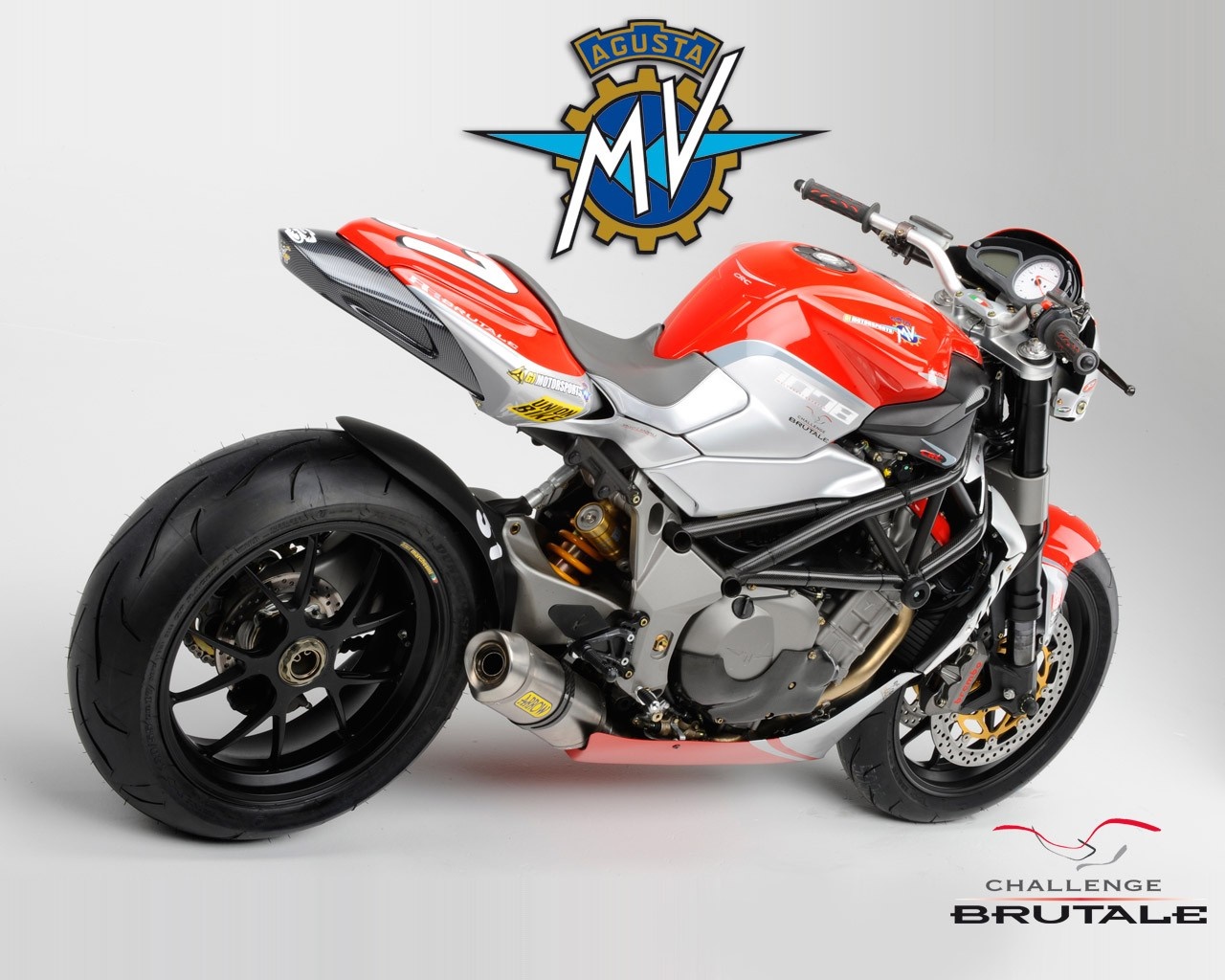 MV Agusta Brutale motorcycle HD Wallpaper