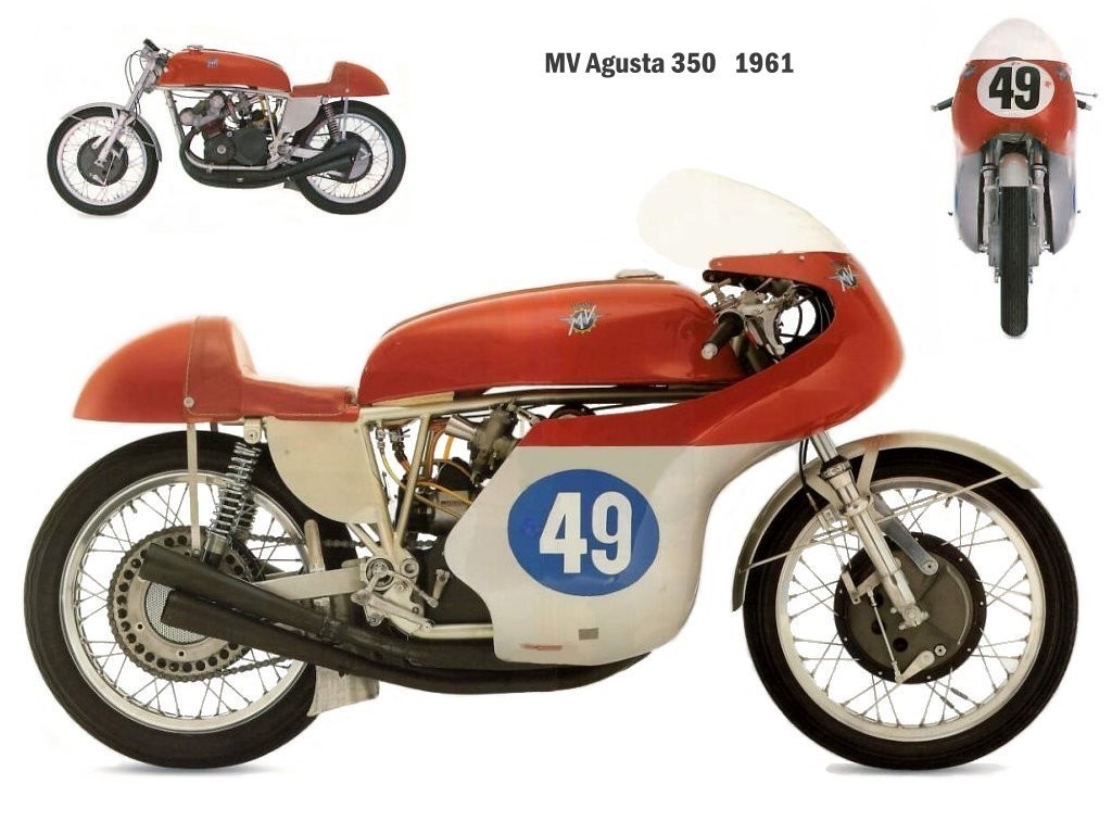 MV Agusta 350 1961 Motorcycle HD Wallpaper