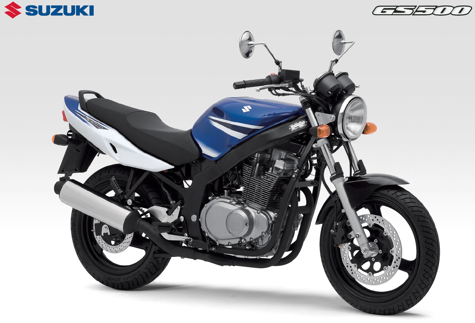 Suzuki GS500 motorcycle HD Wallpaper