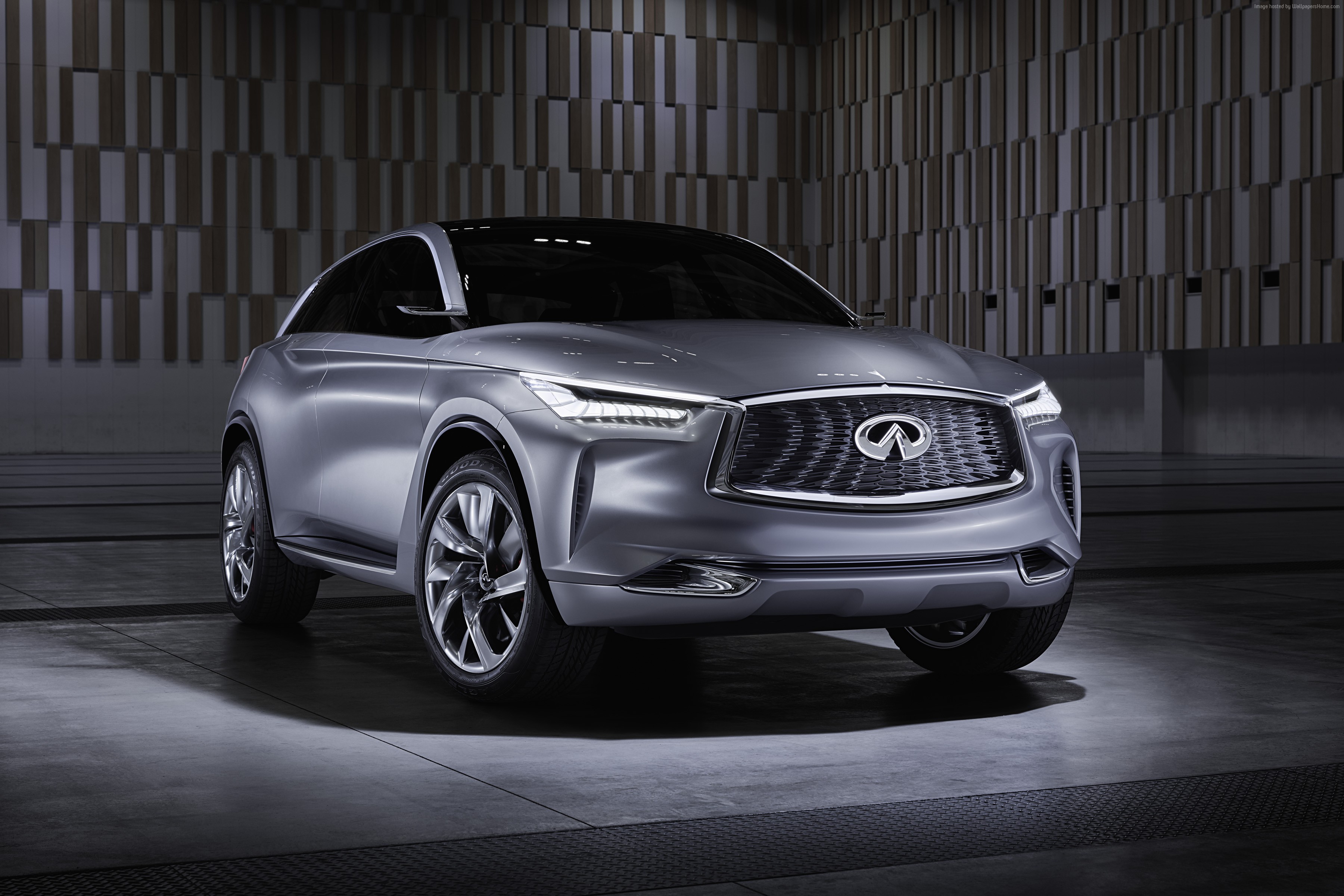 Infiniti QX50 Crossover at NAIAS 2017 HD Wallpaper
