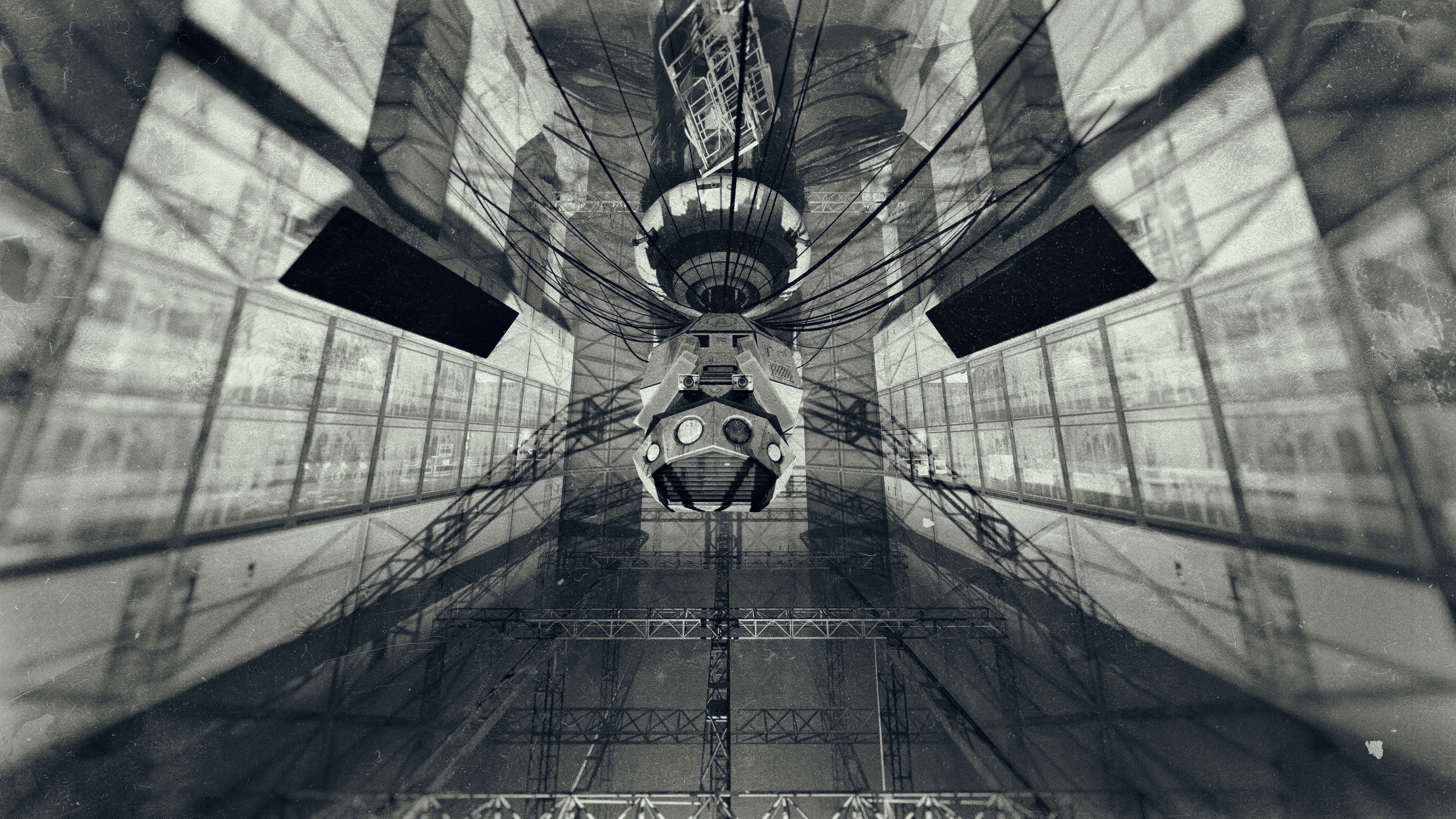 Portal 2 screenshot of Aperture Laboratories interior HD Wallpaper
