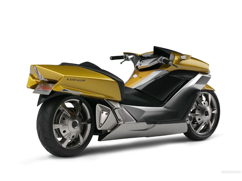 Yamaha Luxair hybrid scooter concept HD Wallpaper