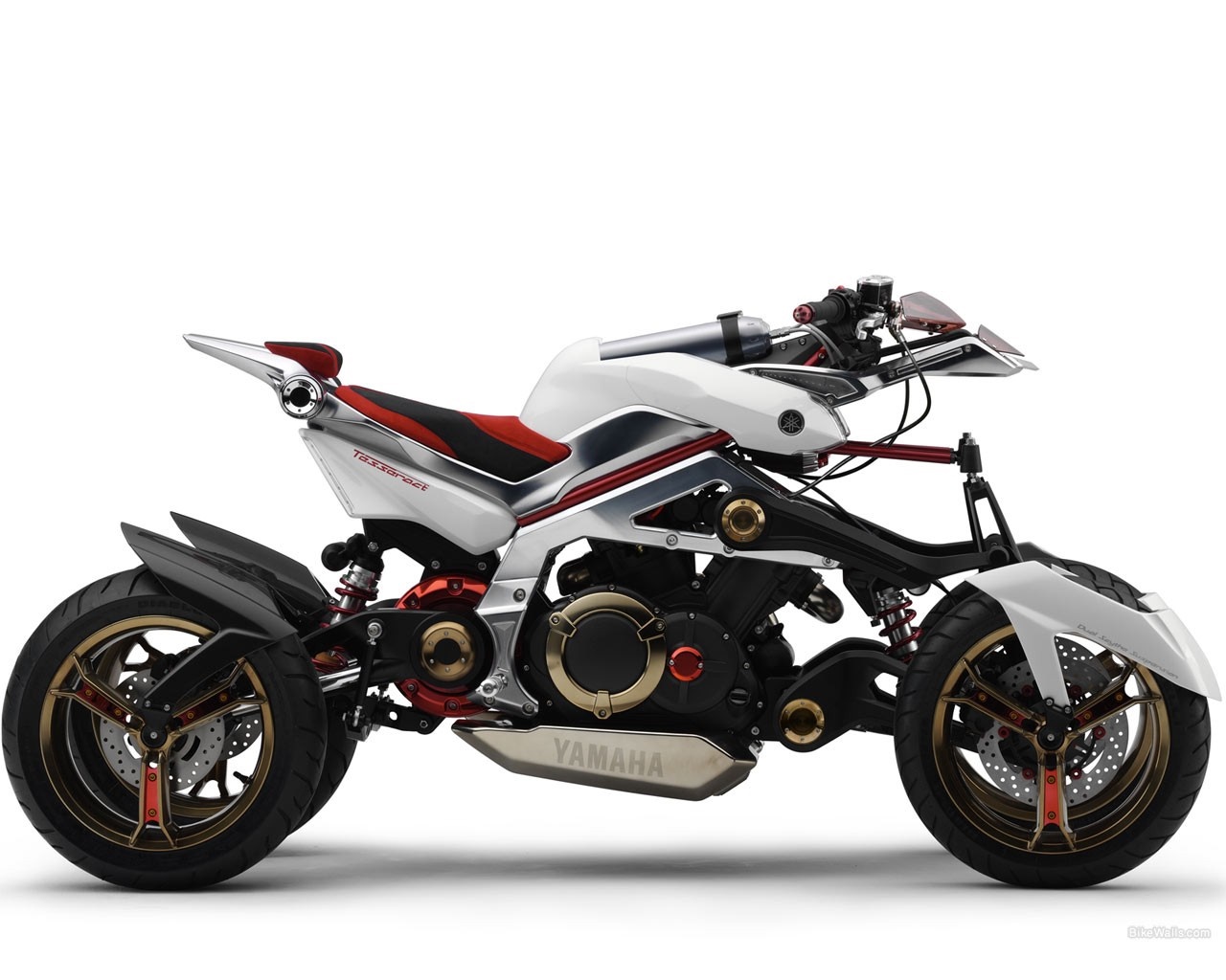 Yamaha Tricera concept motorcycle HD Wallpaper