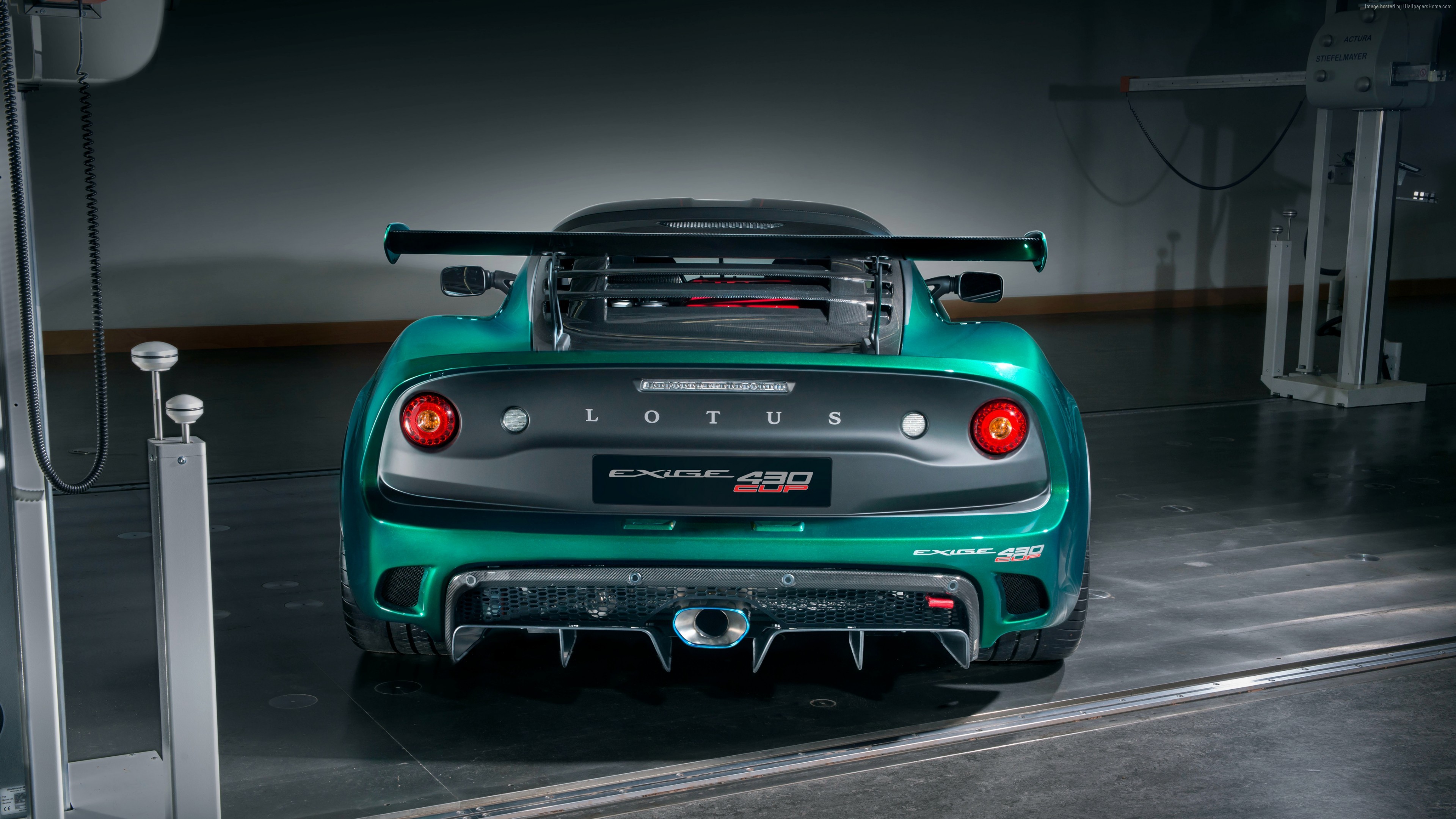 Lotus Exige Cup 430 rear view HD Wallpaper