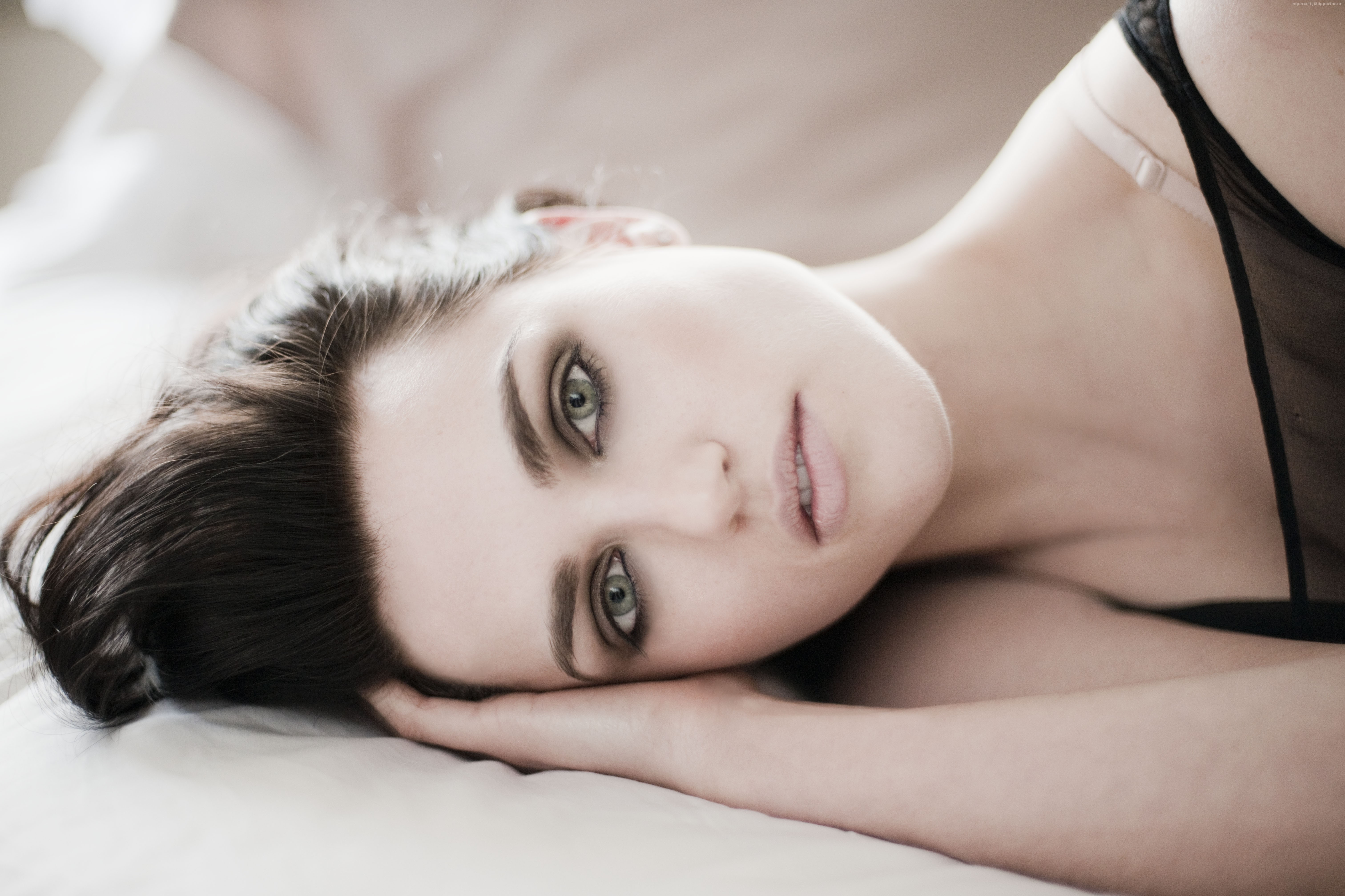 beauty, 5K, Katie McGrath HD Wallpaper