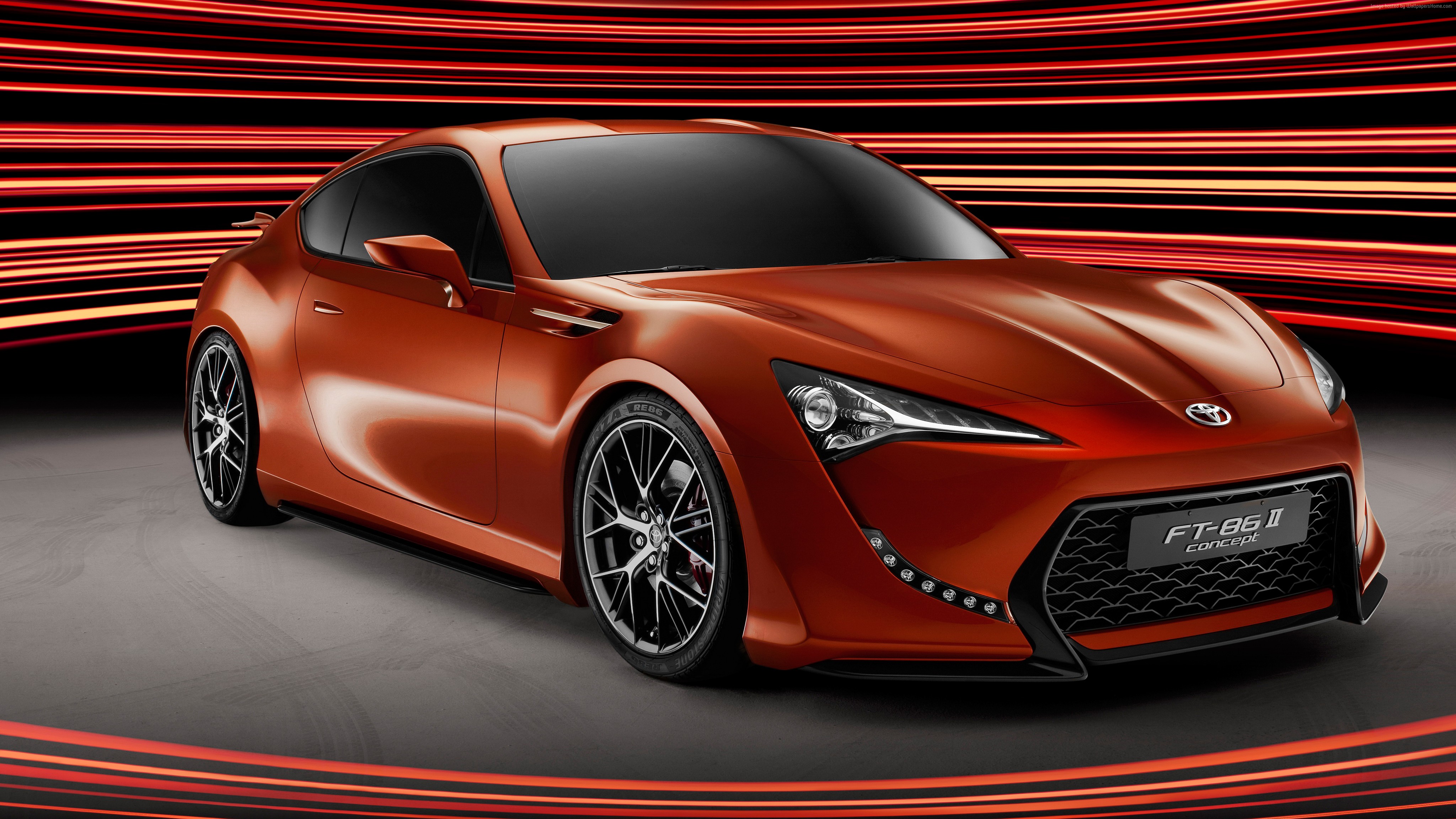 4K Toyota FT-86 II Concept Car HD Wallpaper