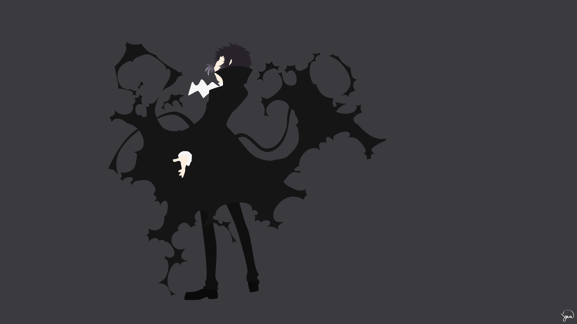Akutagawa Ryuunosuke from Bungou Stray Dogs HD Wallpaper