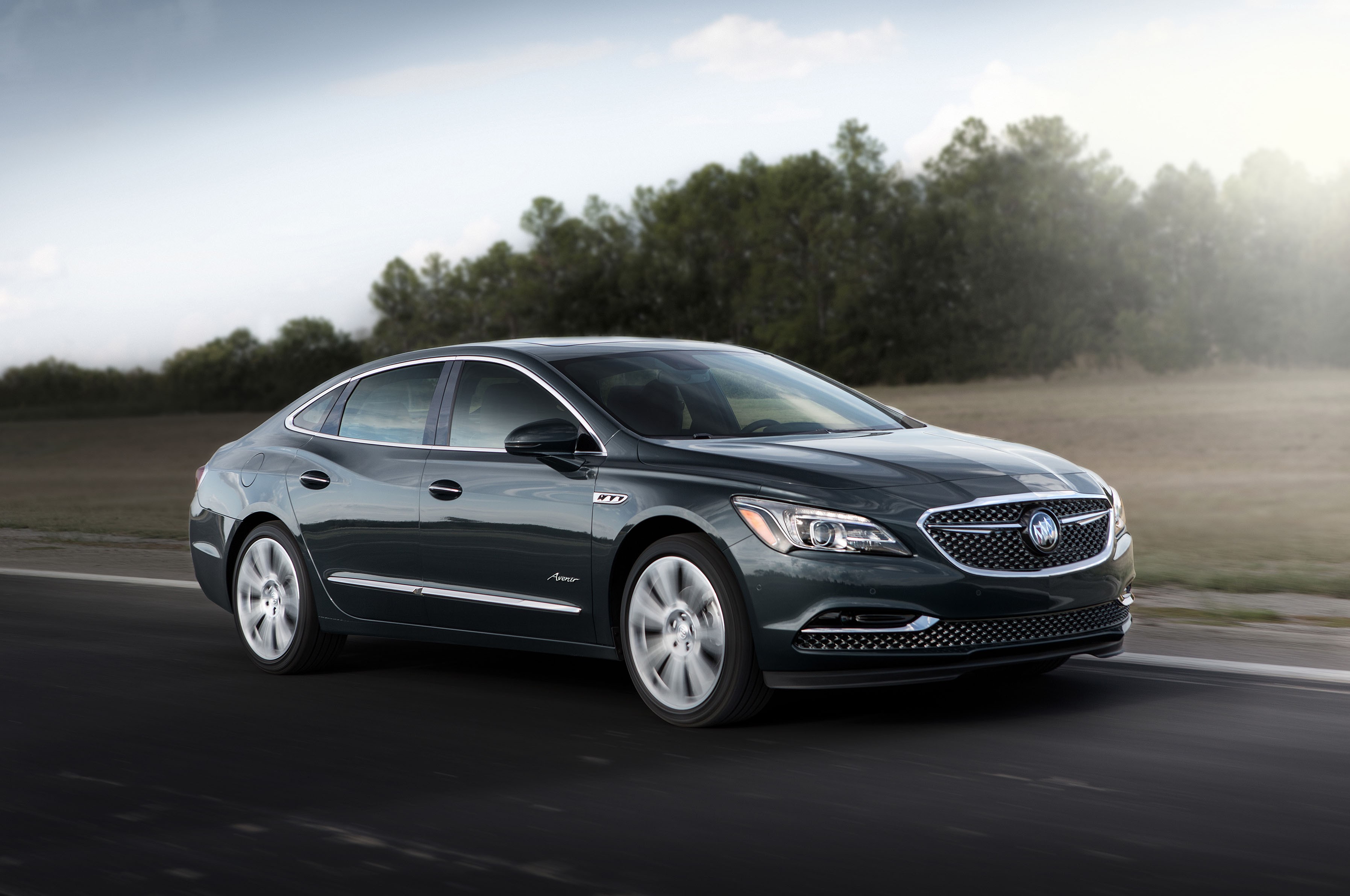 4K 2018 Buick LaCrosse Avenir driving on road HD Wallpaper