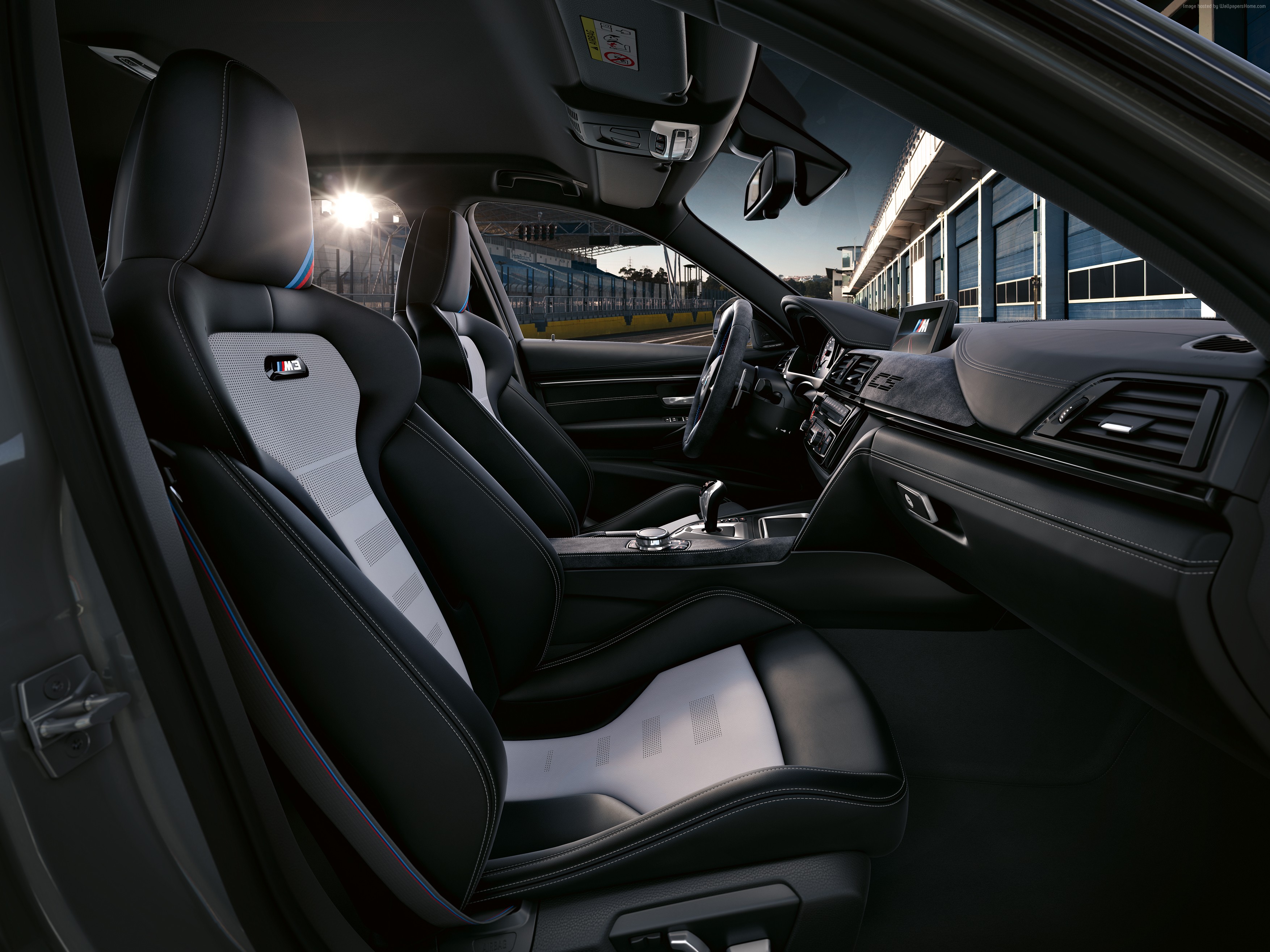 Interior of a BMW M3 CS 4K HD Wallpaper
