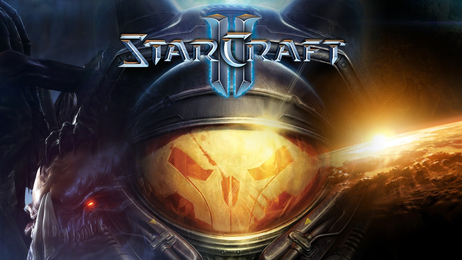StarCraft II video game promotional art HD Wallpaper