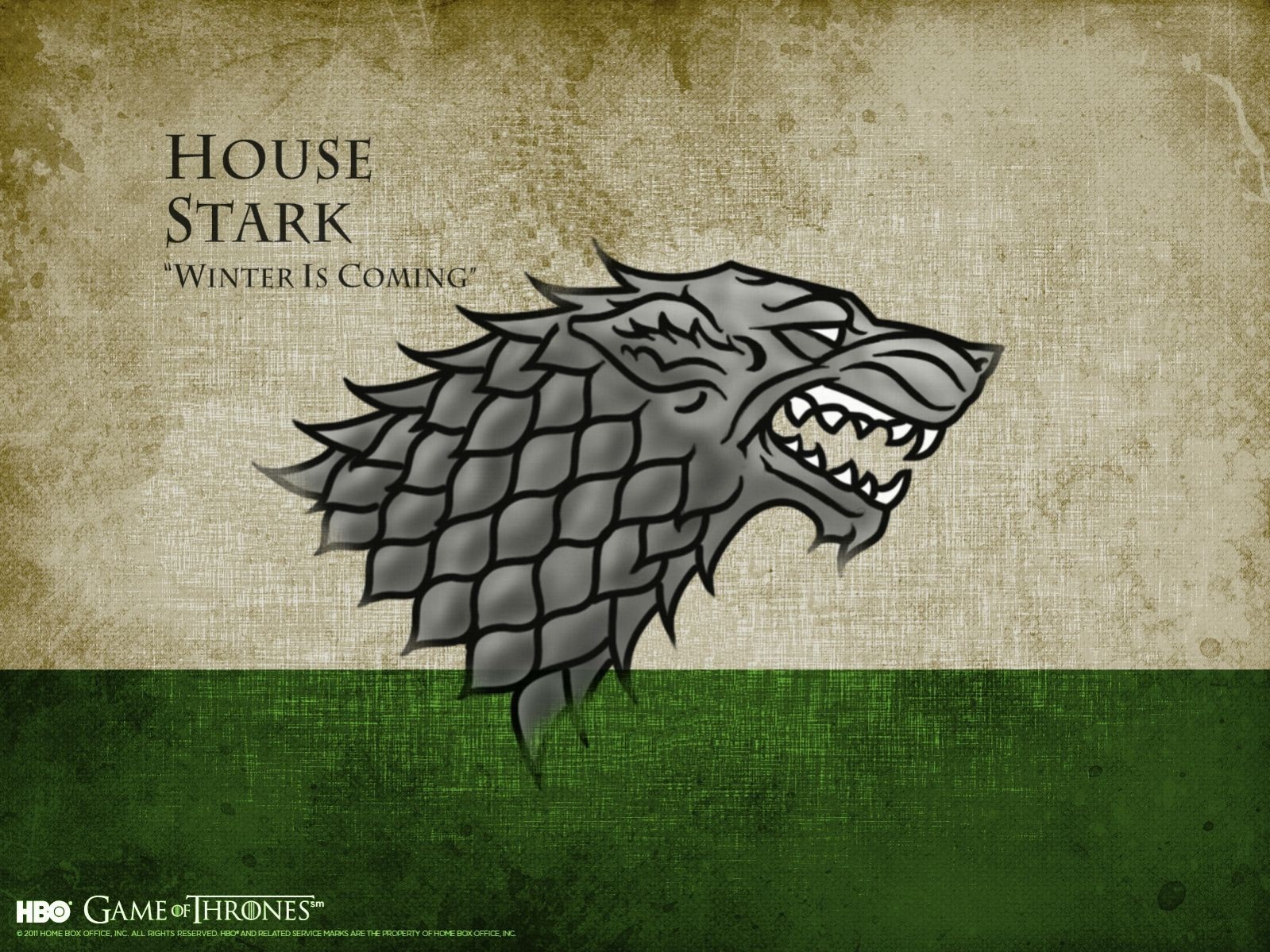 House Stark logo from Game of Thrones HD Wallpaper