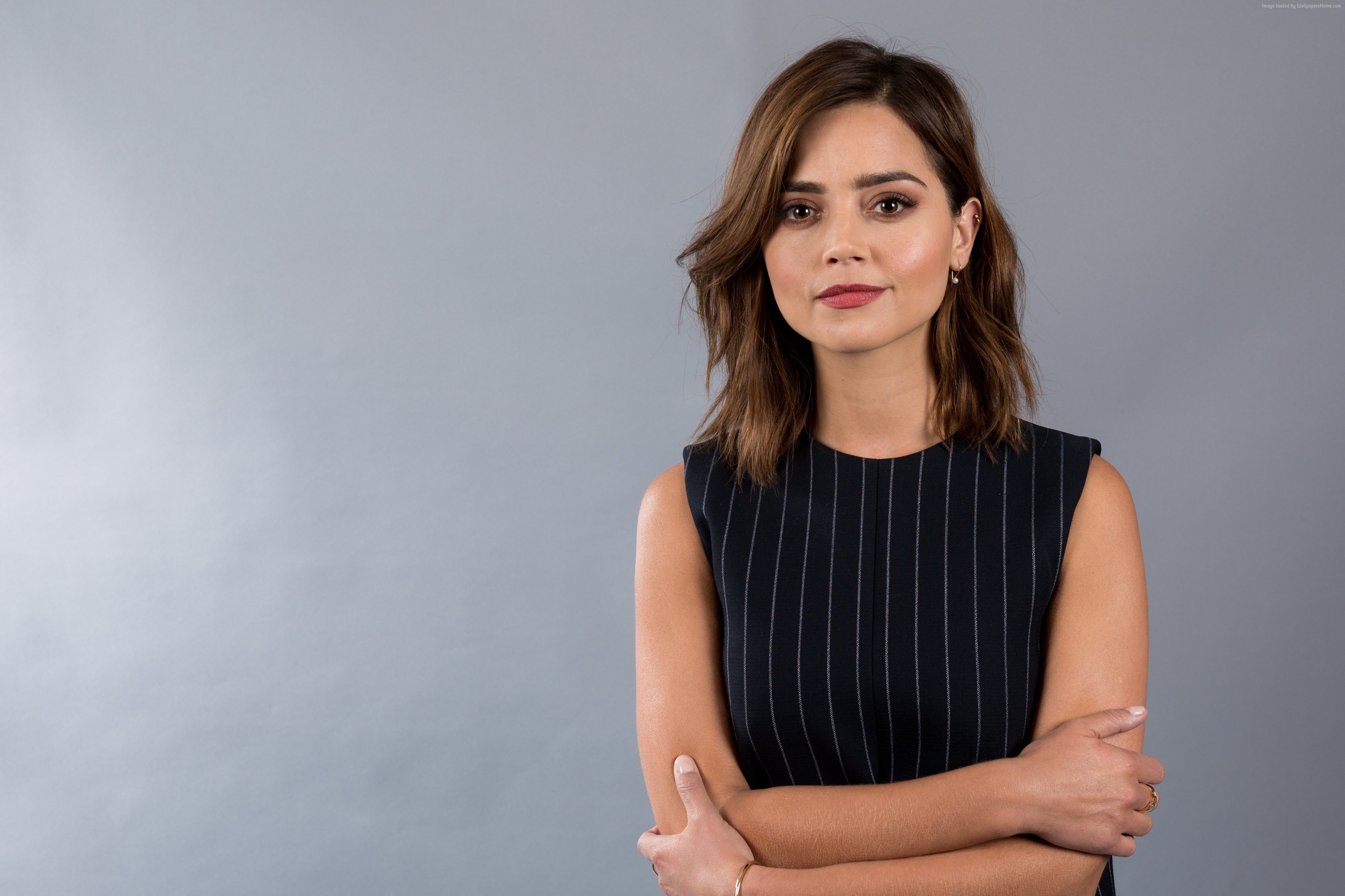 Jenna Coleman 4K HD Wallpaper