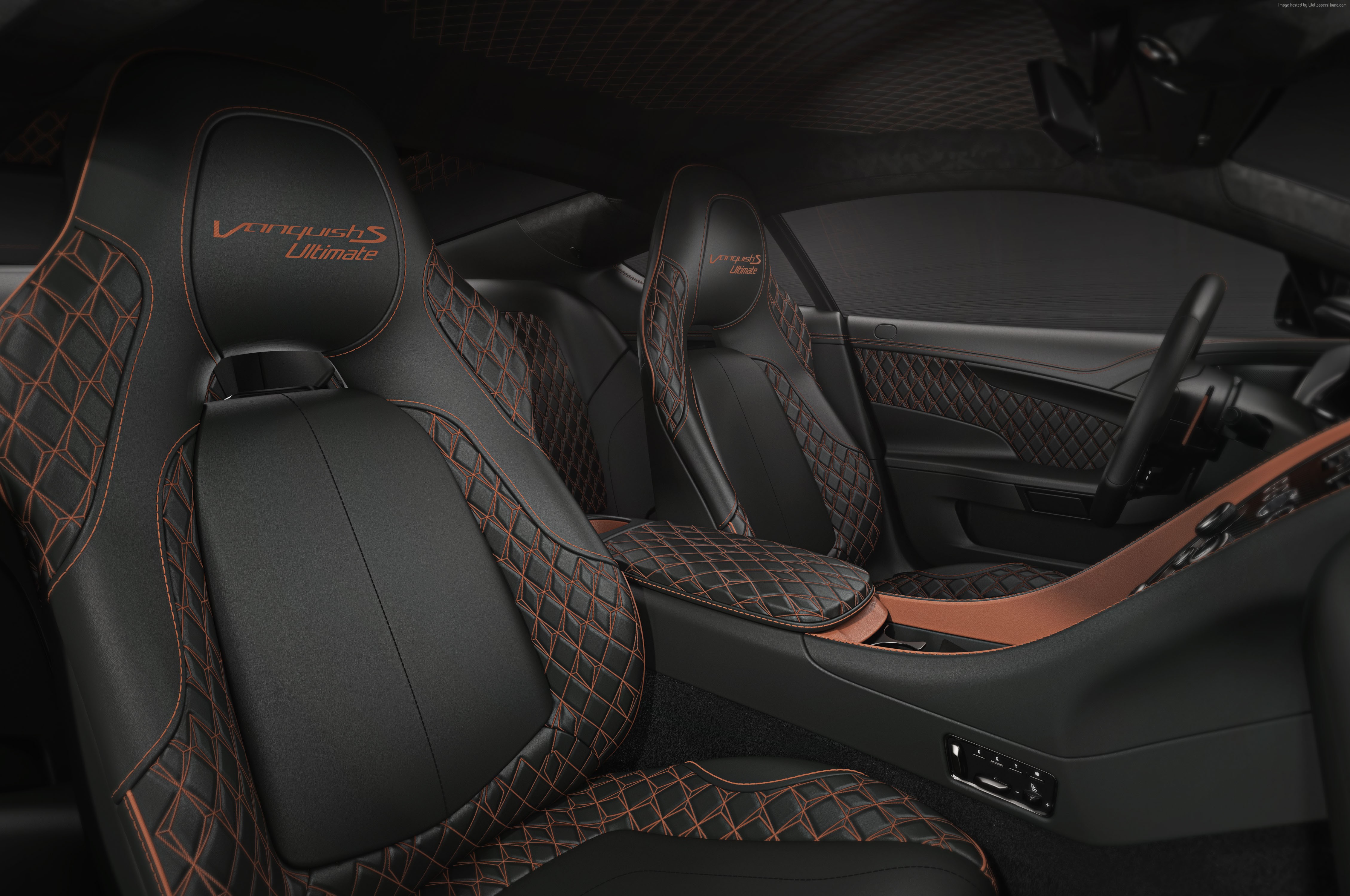 Aston Martin Vanquish S Ultimate interior 4K HD Wallpaper