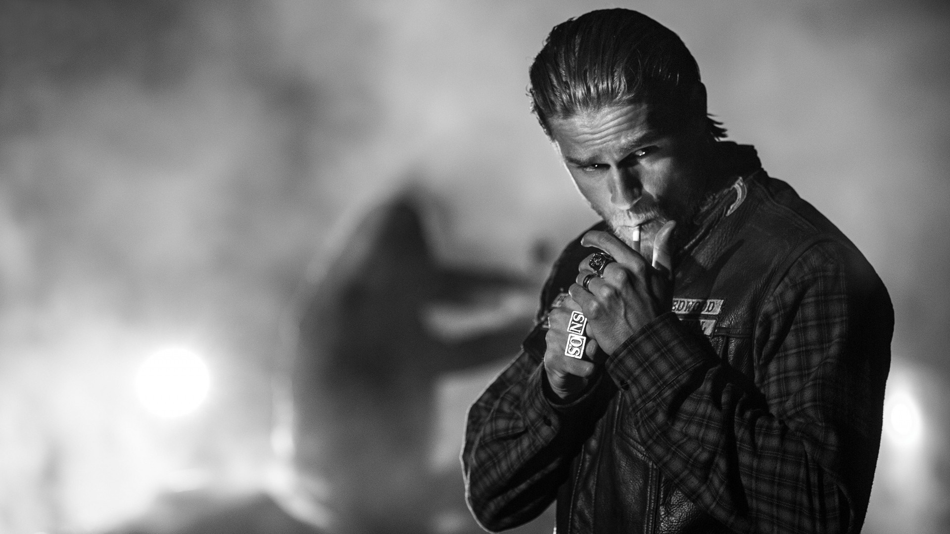Jax Teller from Sons of Anarchy smoking HD Wallpaper