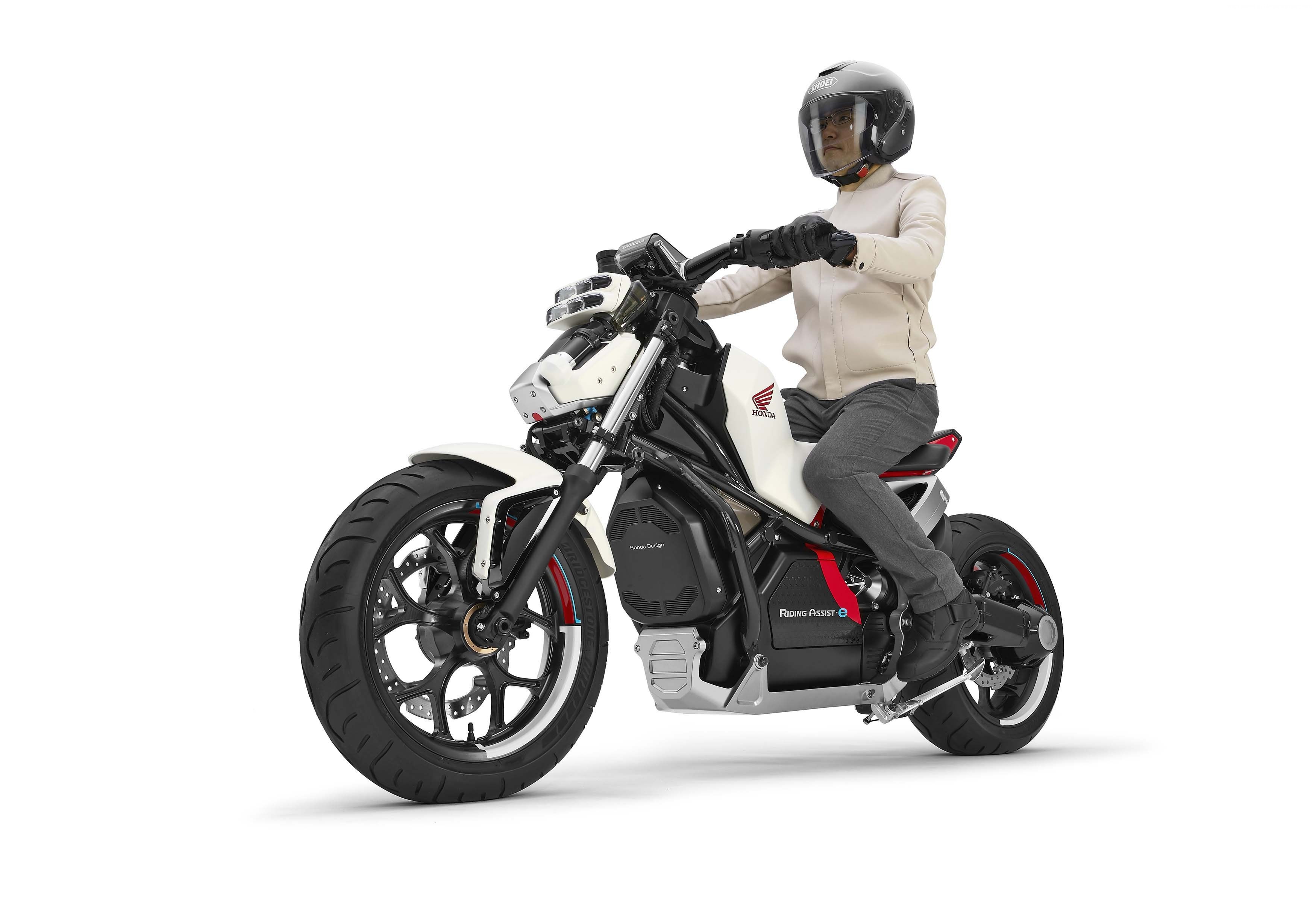 Honda Riding Assist-e Motorcycle 4K HD Wallpaper