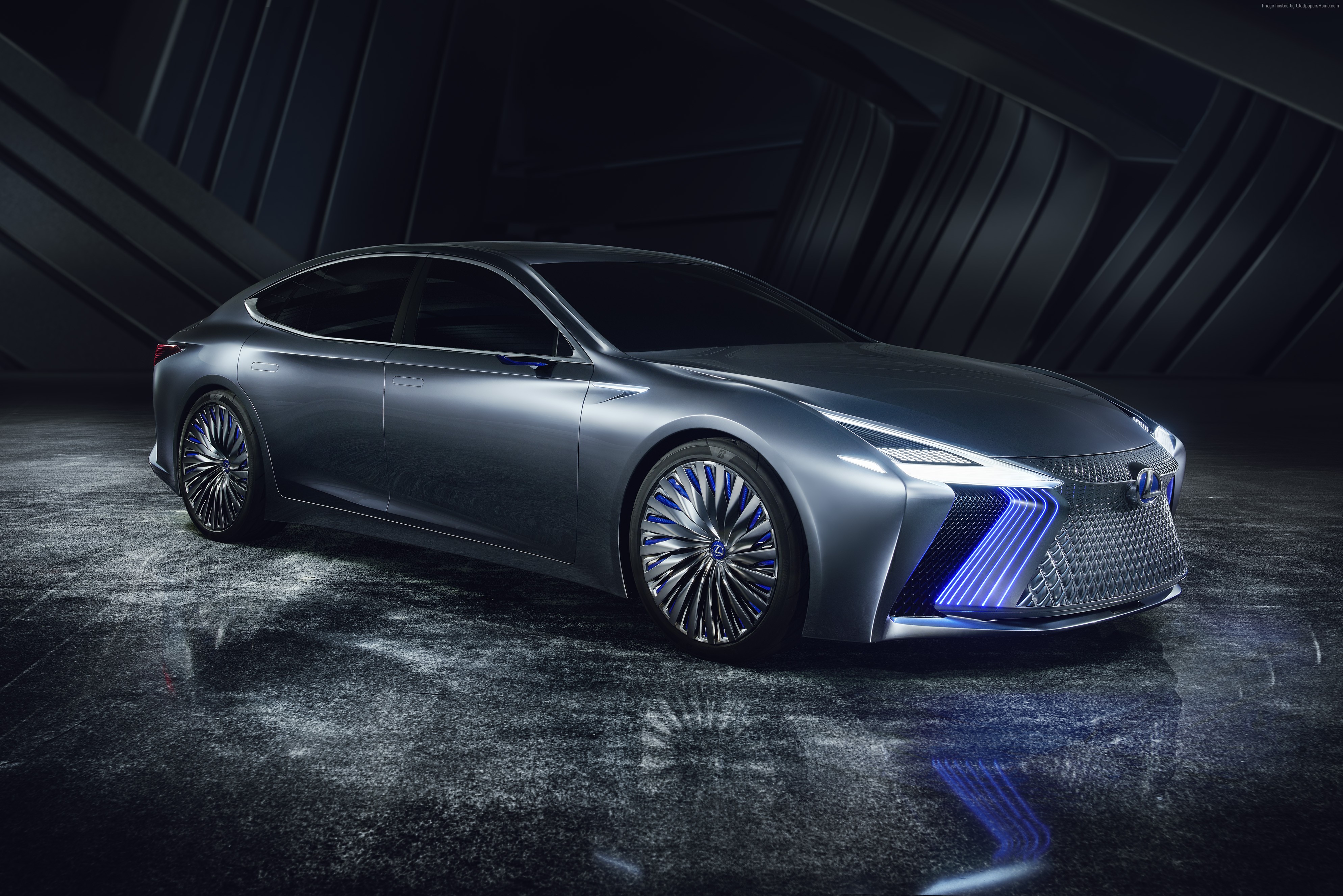 Lexus LS+ Concept Car 4K HD Wallpaper