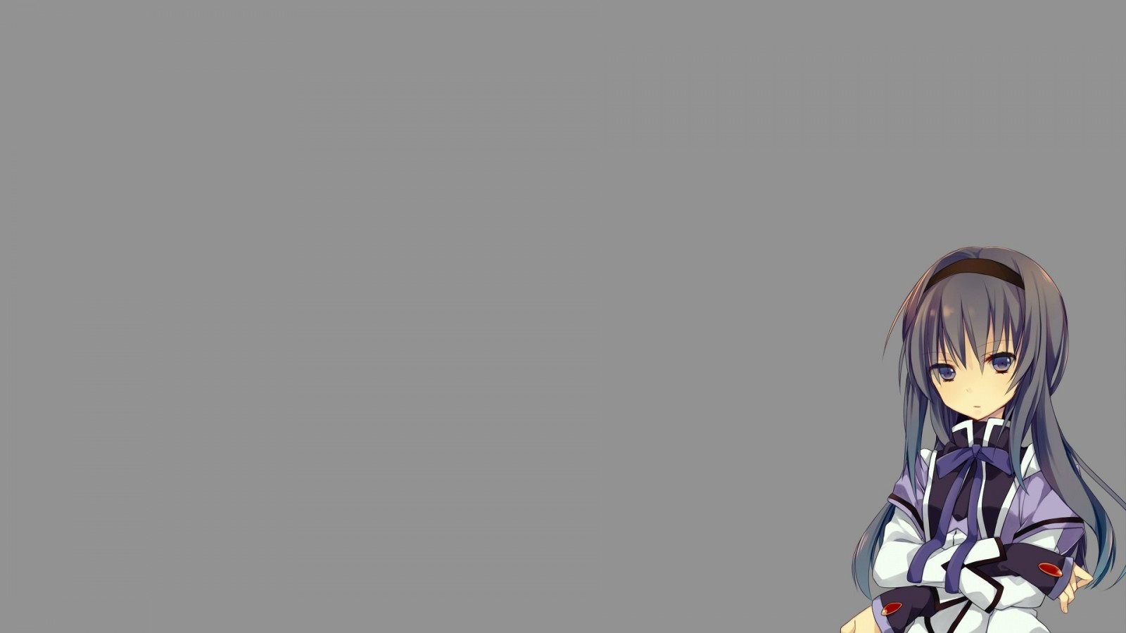 Homura Akemi from Puella Magi Madoka Magica HD Wallpaper