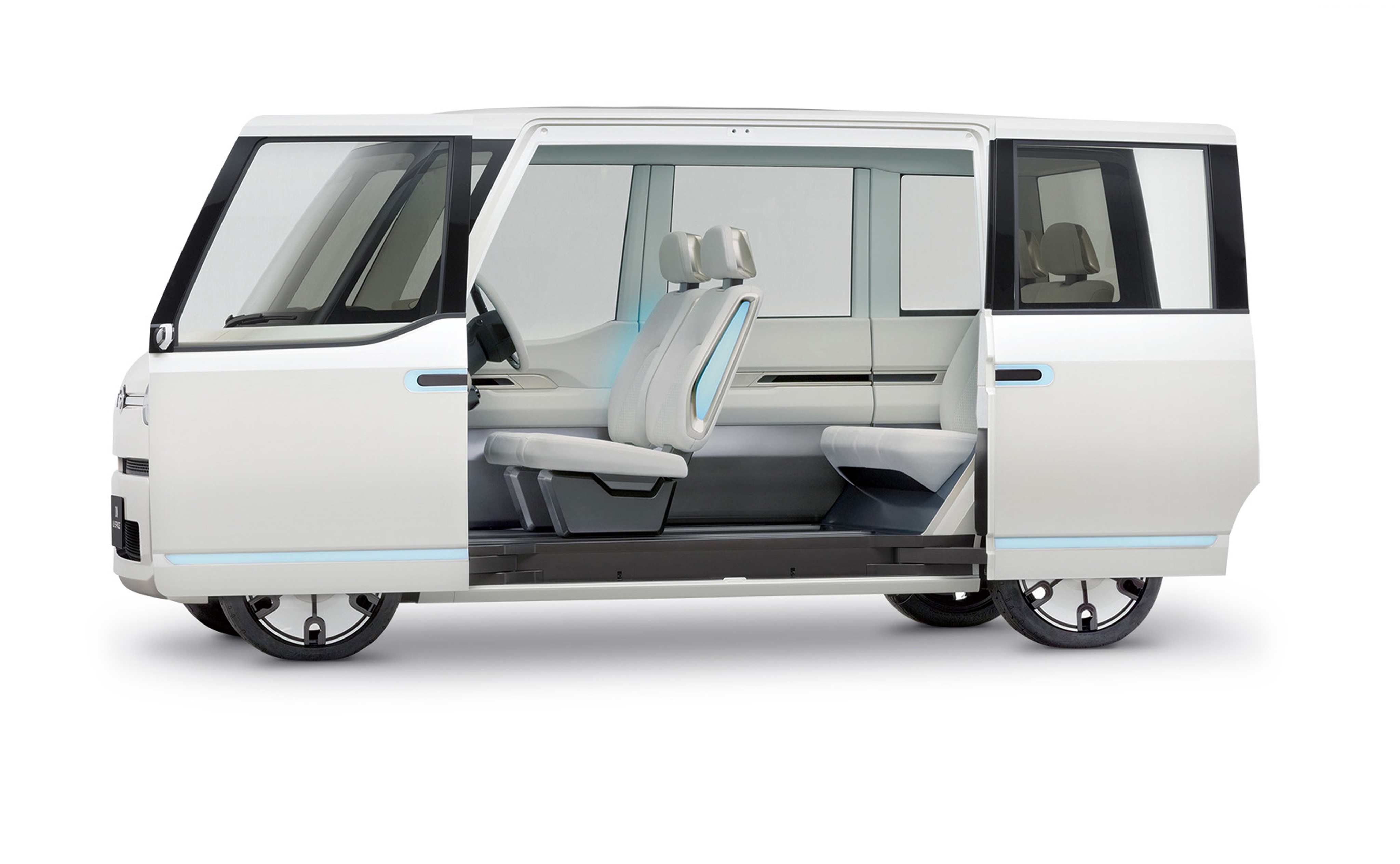 Daihatsu DN U-Space electric car interior HD Wallpaper