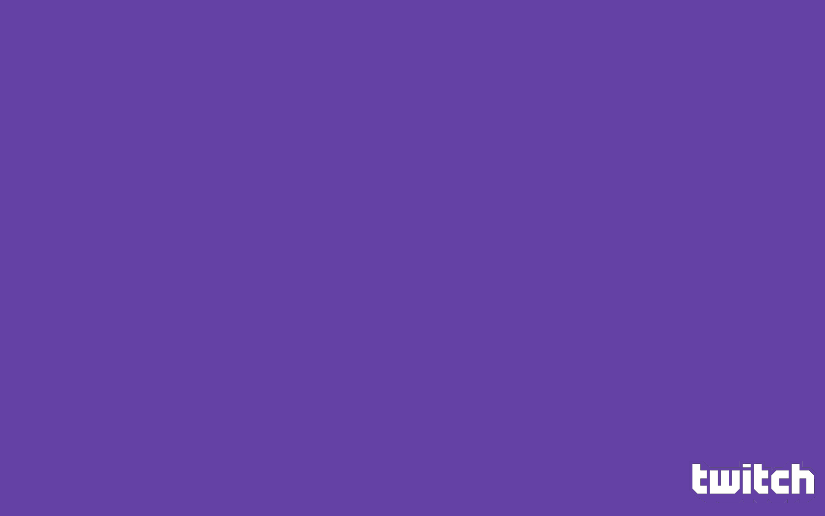 Twitch logo on a purple background HD Wallpaper