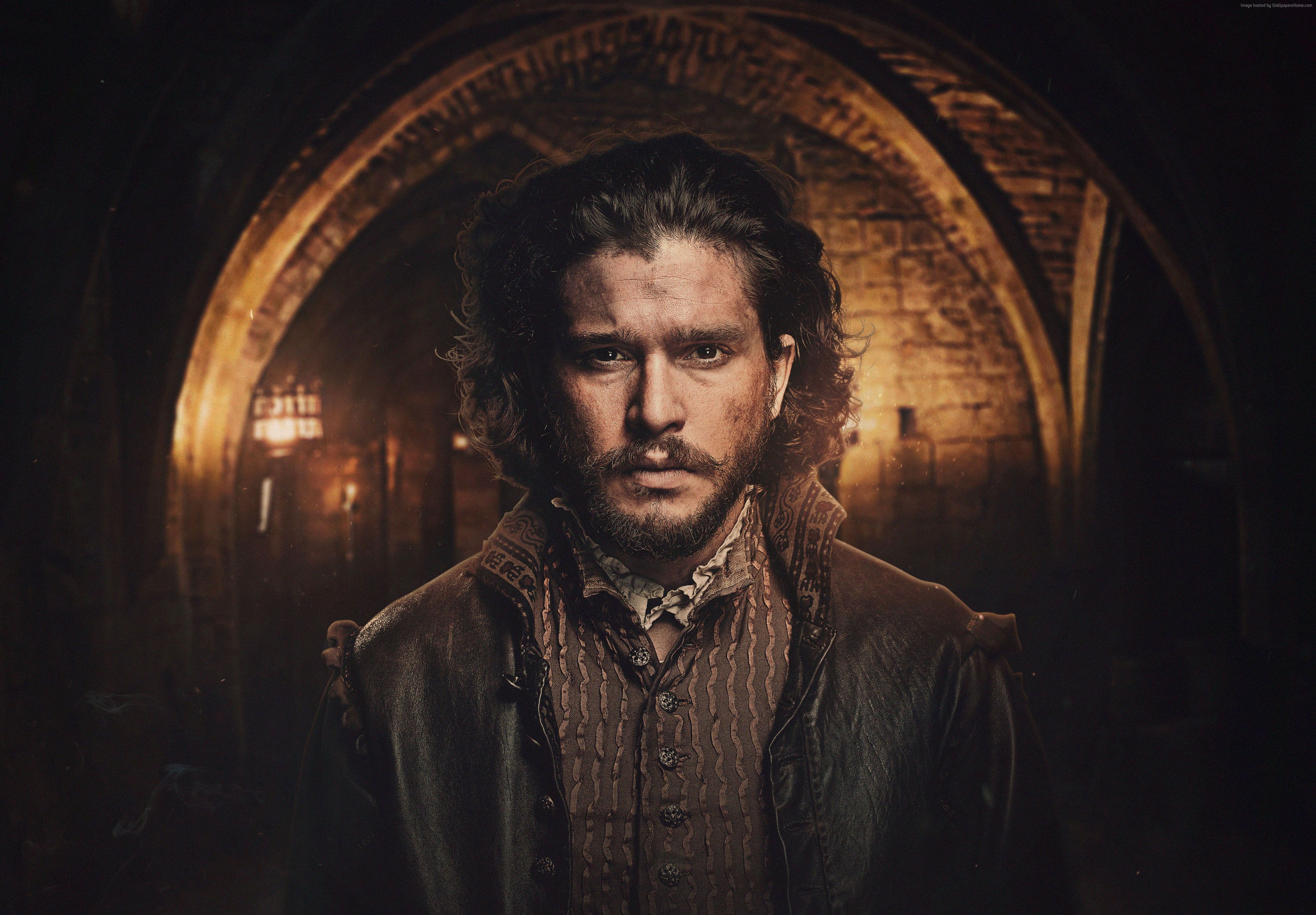 Kit Harington in Gunpowder Season 1 4K HD Wallpaper