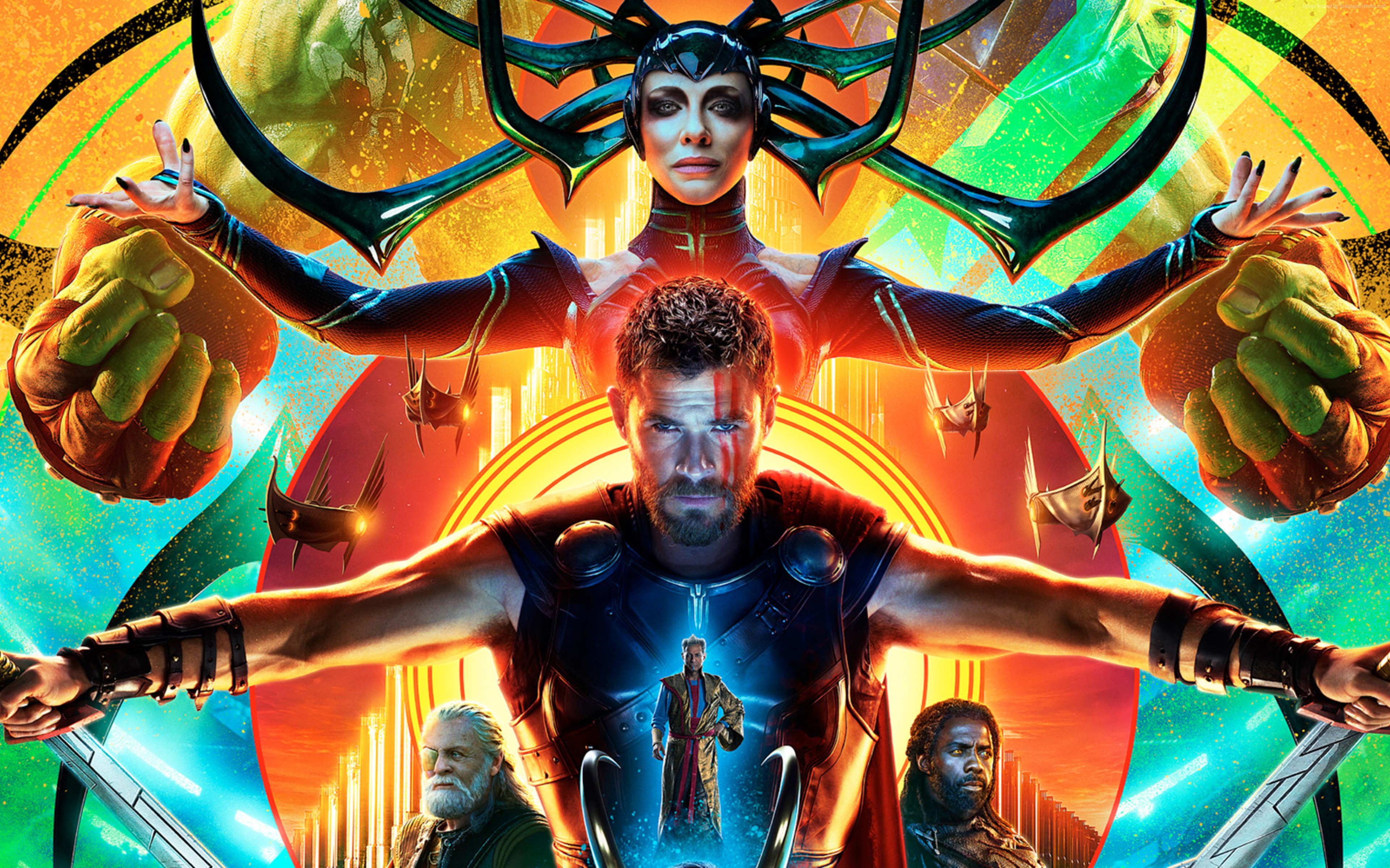 Thor: Ragnarok 4K Poster HD Wallpaper