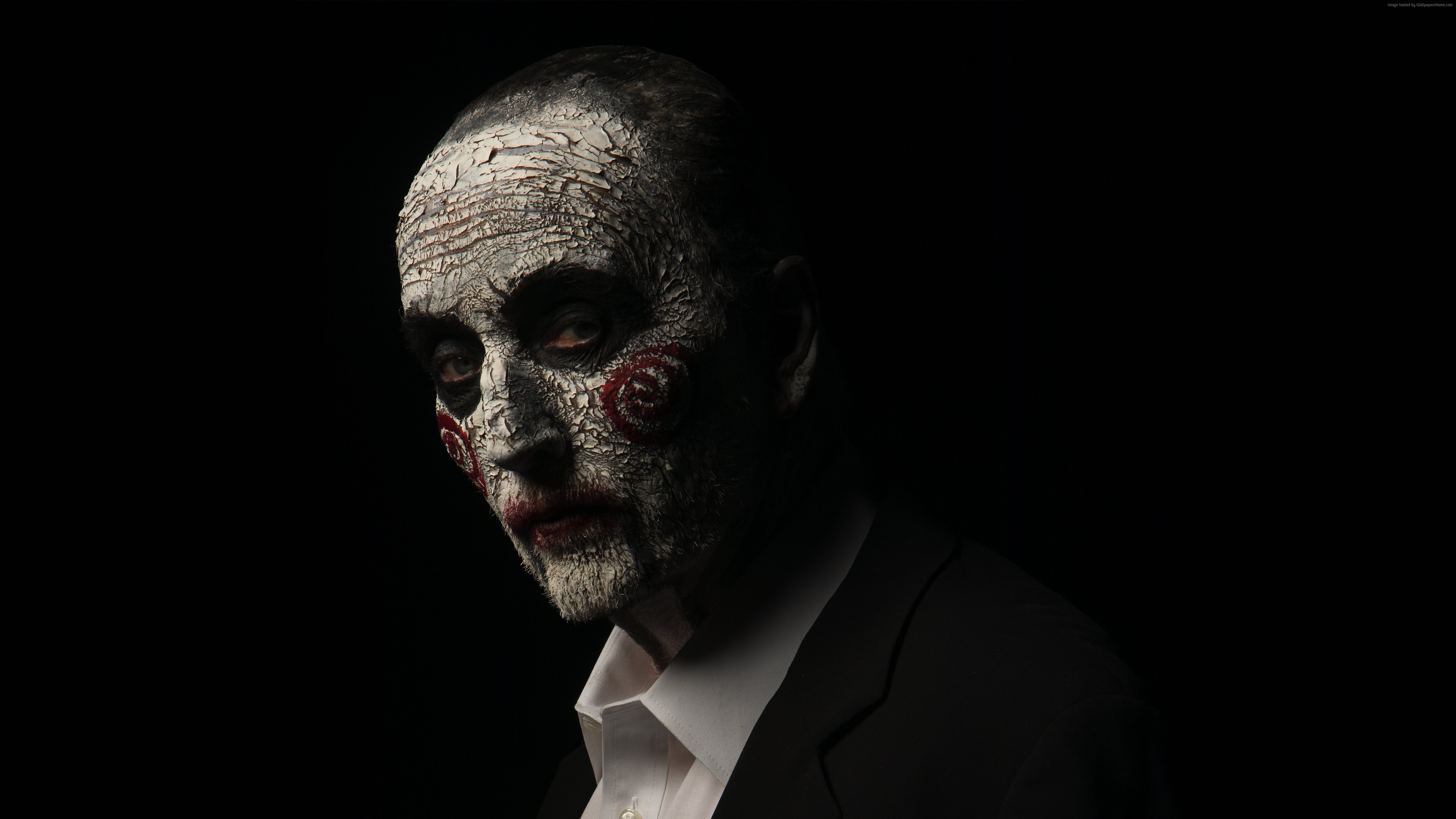 Jigsaw from Saw 4K poster HD Wallpaper