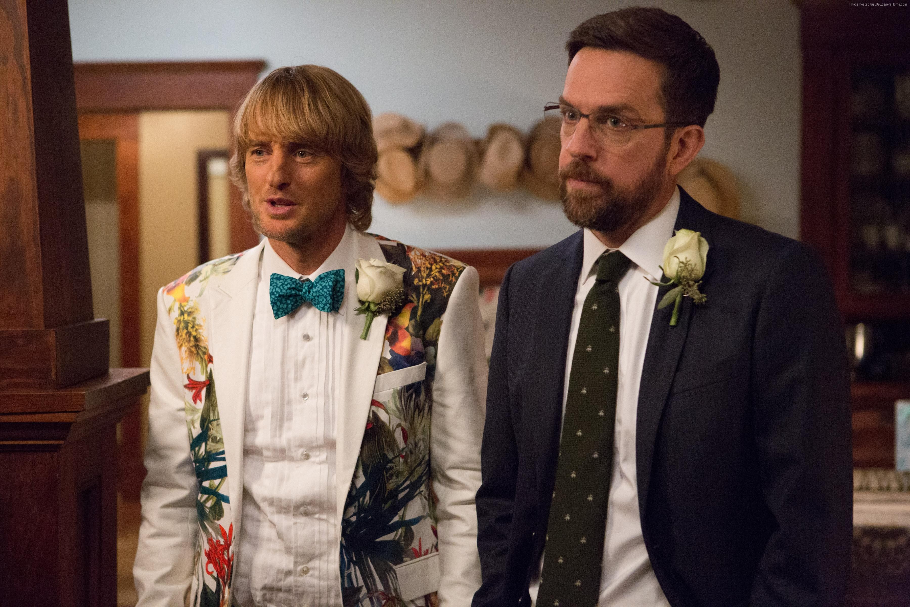 Owen Wilson and Ed Helms from Father Figures 4K HD Wallpaper