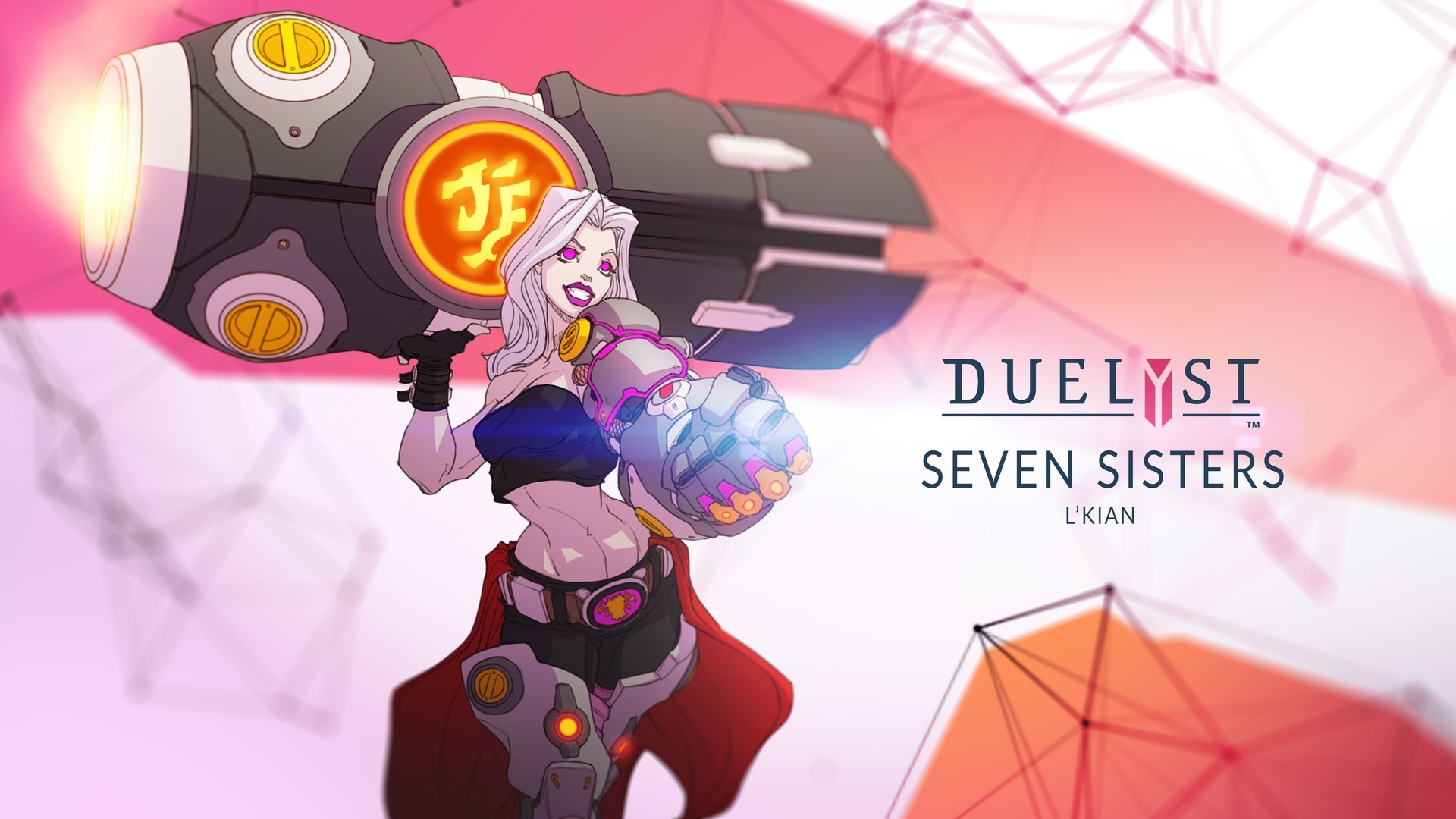 L'Kian from Duelyst Seven Sisters HD Wallpaper