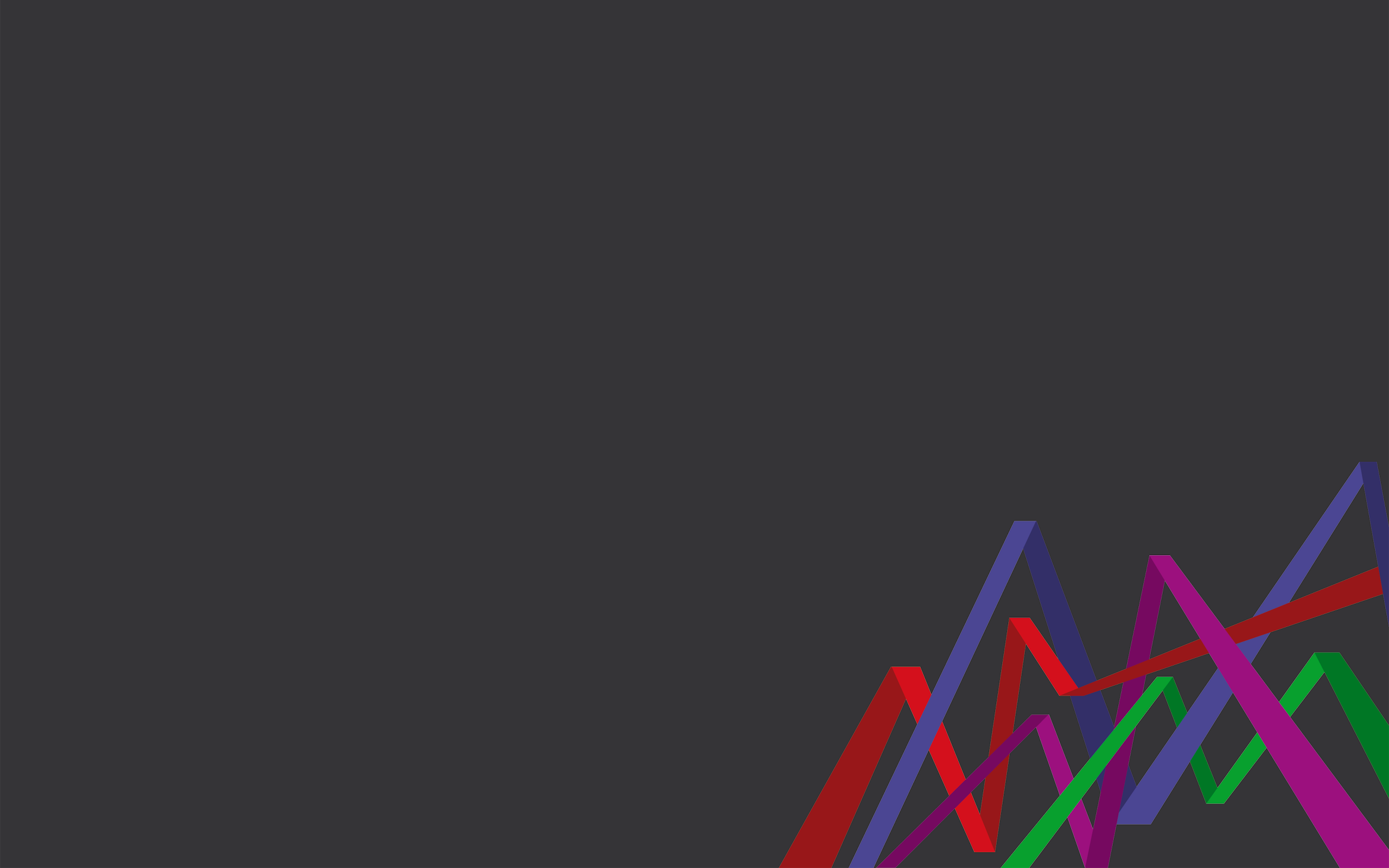 Abstract colorful lines on dark background HD Wallpaper