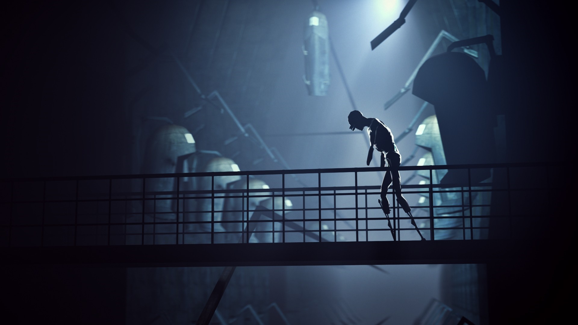 Combine Soldier from Half-Life 2 in the Citadel HD Wallpaper