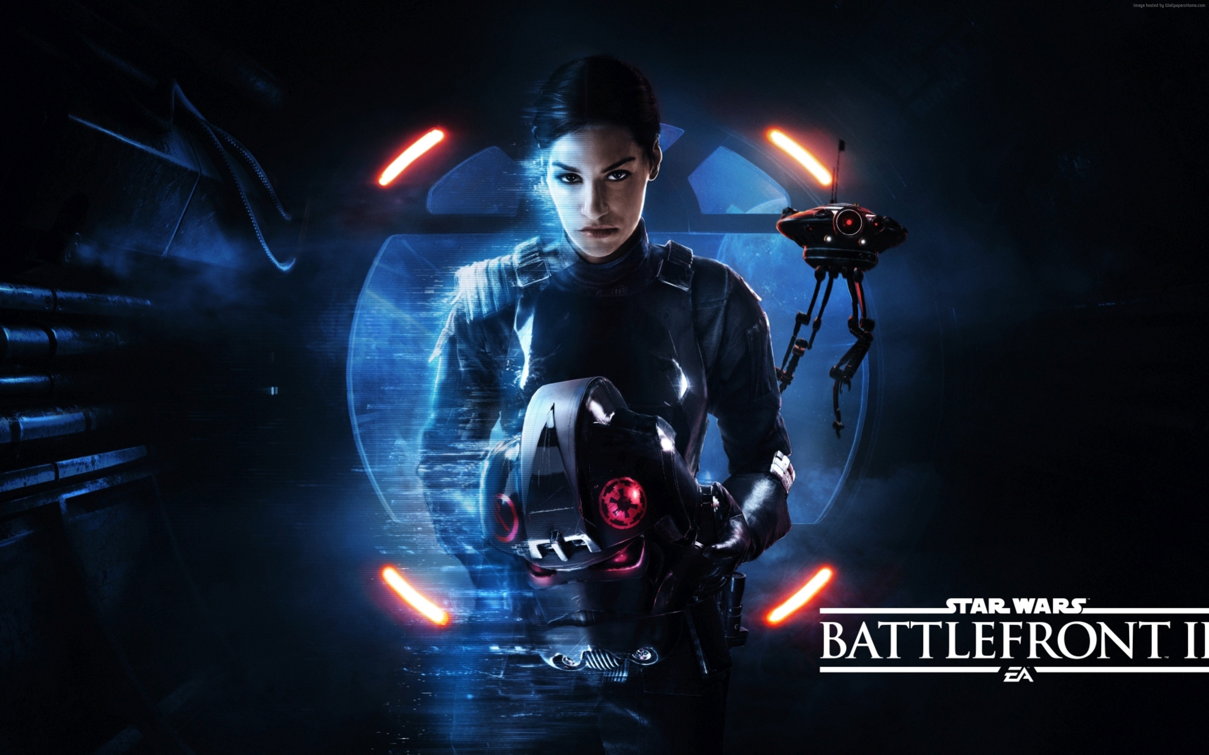 Iden Versio from Star Wars: Battlefront II 4K HD Wallpaper