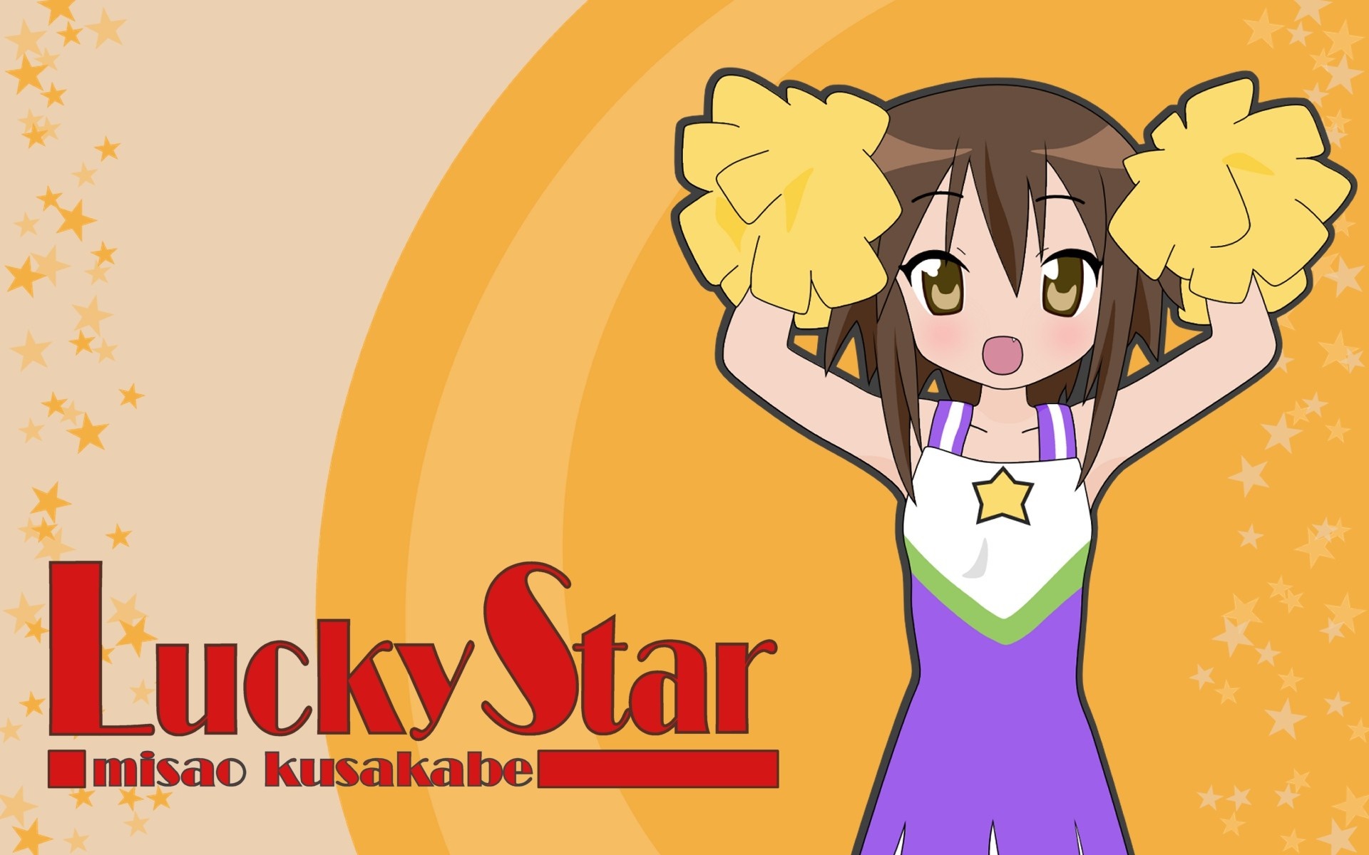 Misao Kusakabe from Lucky Star HD Wallpaper