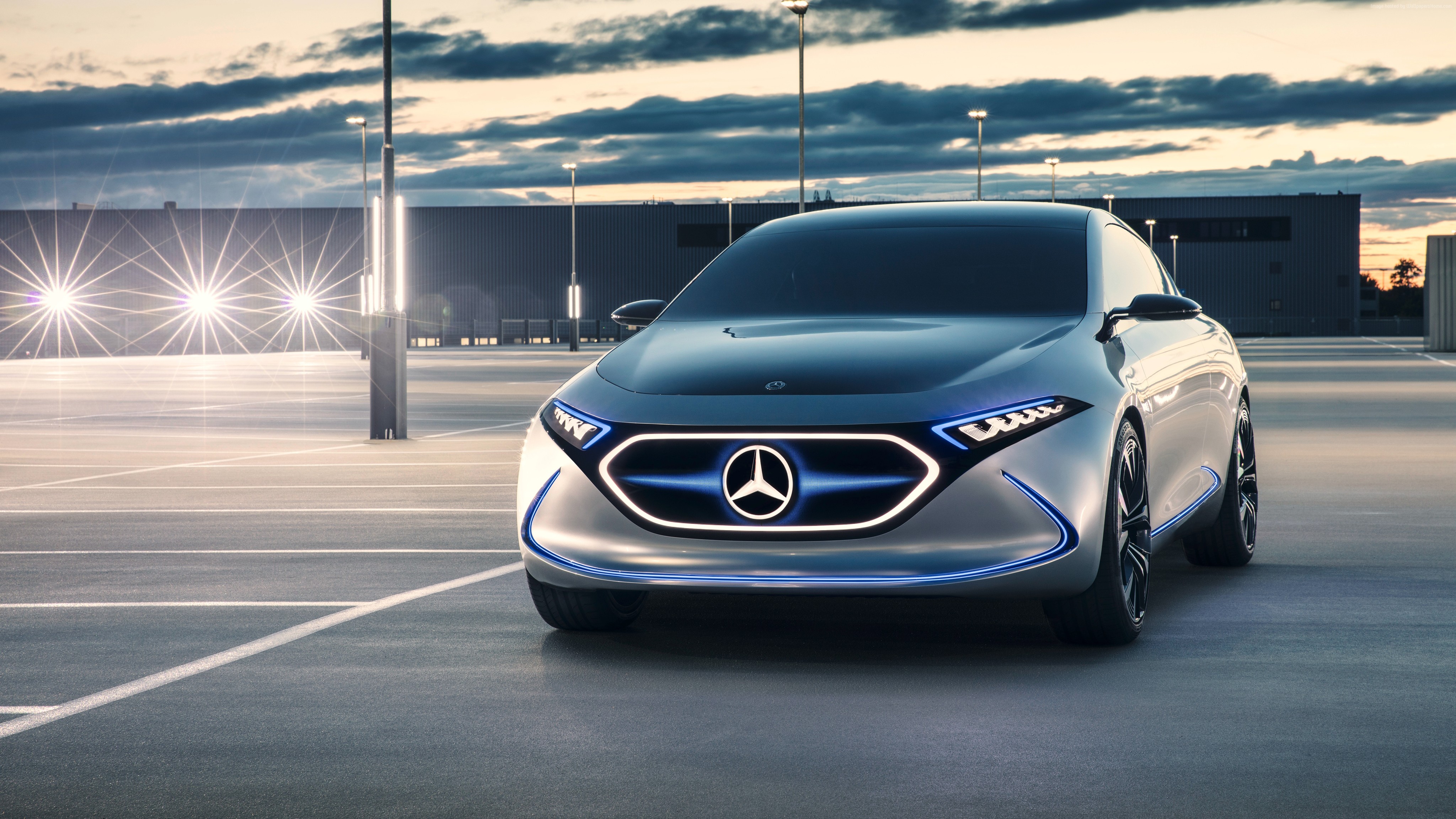 Mercedes-Benz Concept EQ electric car HD Wallpaper