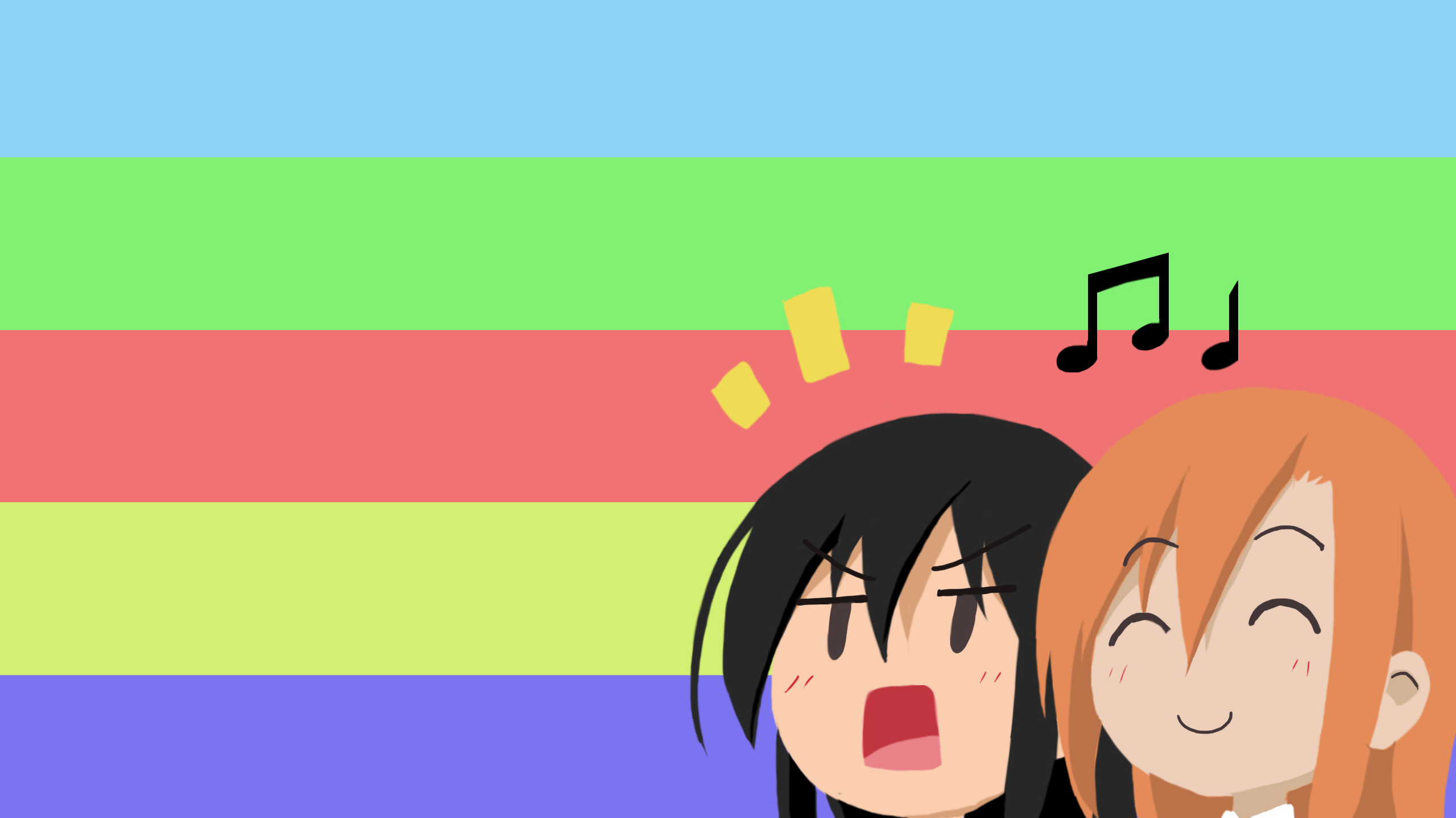 Amakusa Shino and Shichij Aria from Seitokai Yakuindomo HD Wallpaper