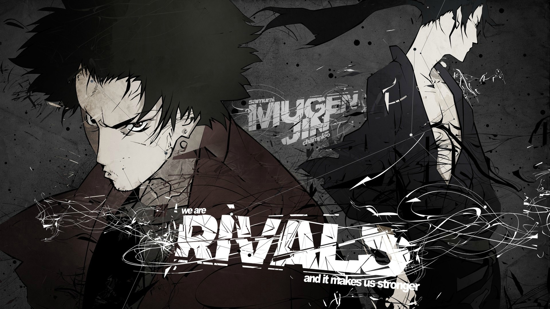 Mugen and Jin from Samurai Champloo HD Wallpaper