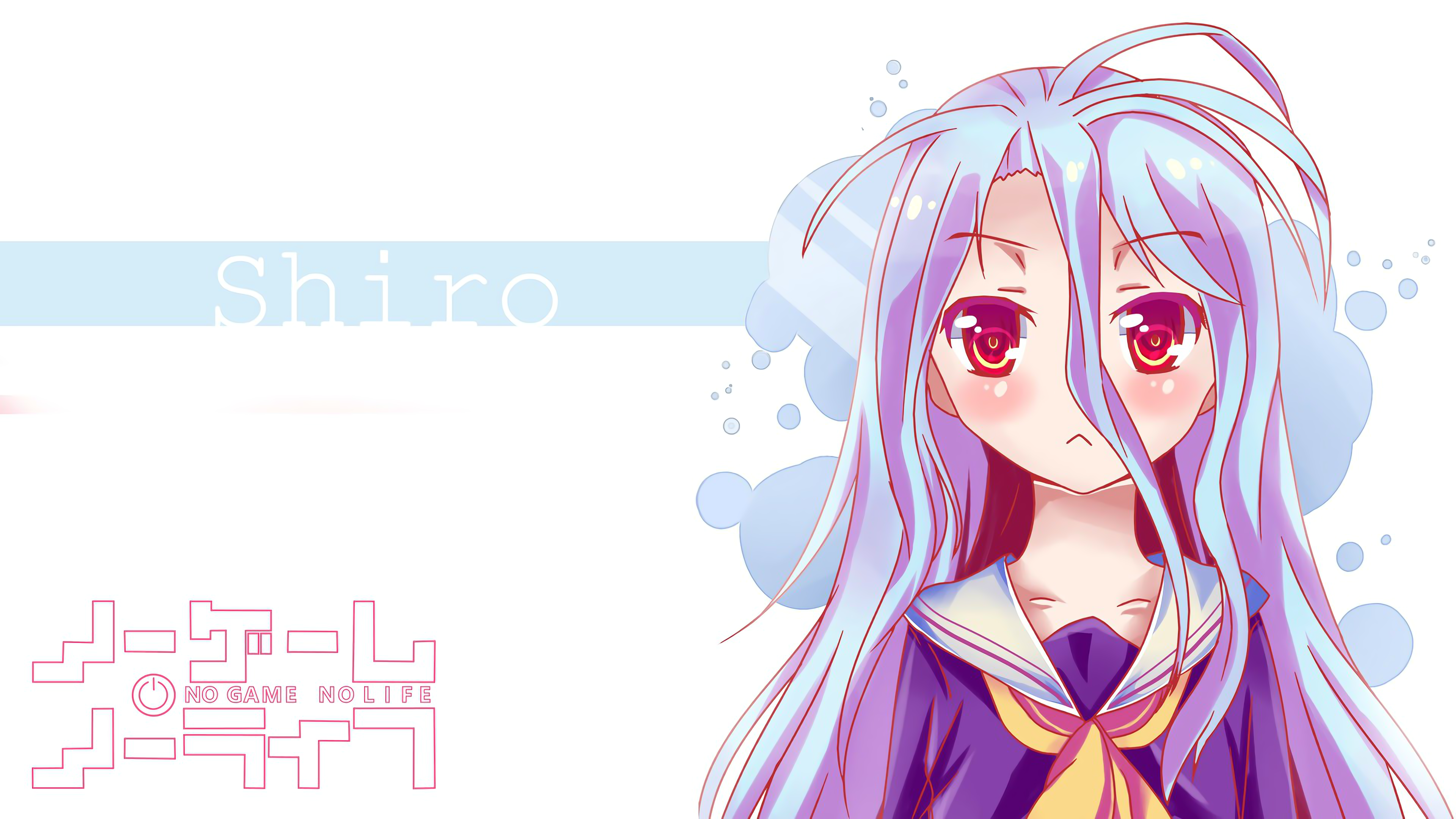 Shiro from No Game No Life HD Wallpaper