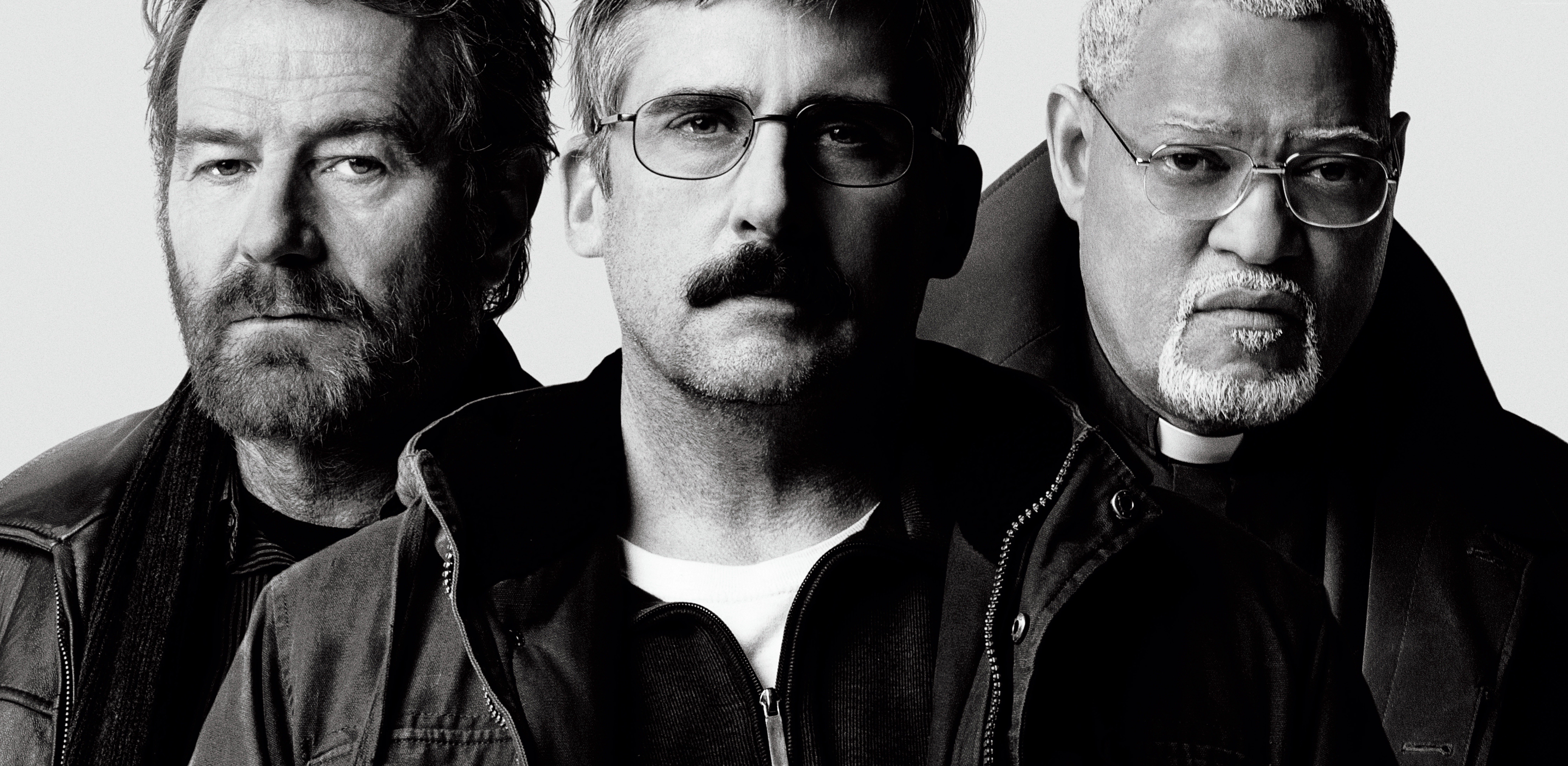 Last Flag Flying Poster with Bryan Cranston, Steve Carell, Laurence Fishburne HD Wallpaper