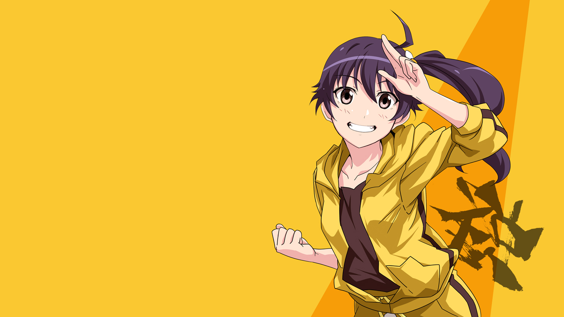 Karen Araragi from Monogatari Series HD Wallpaper