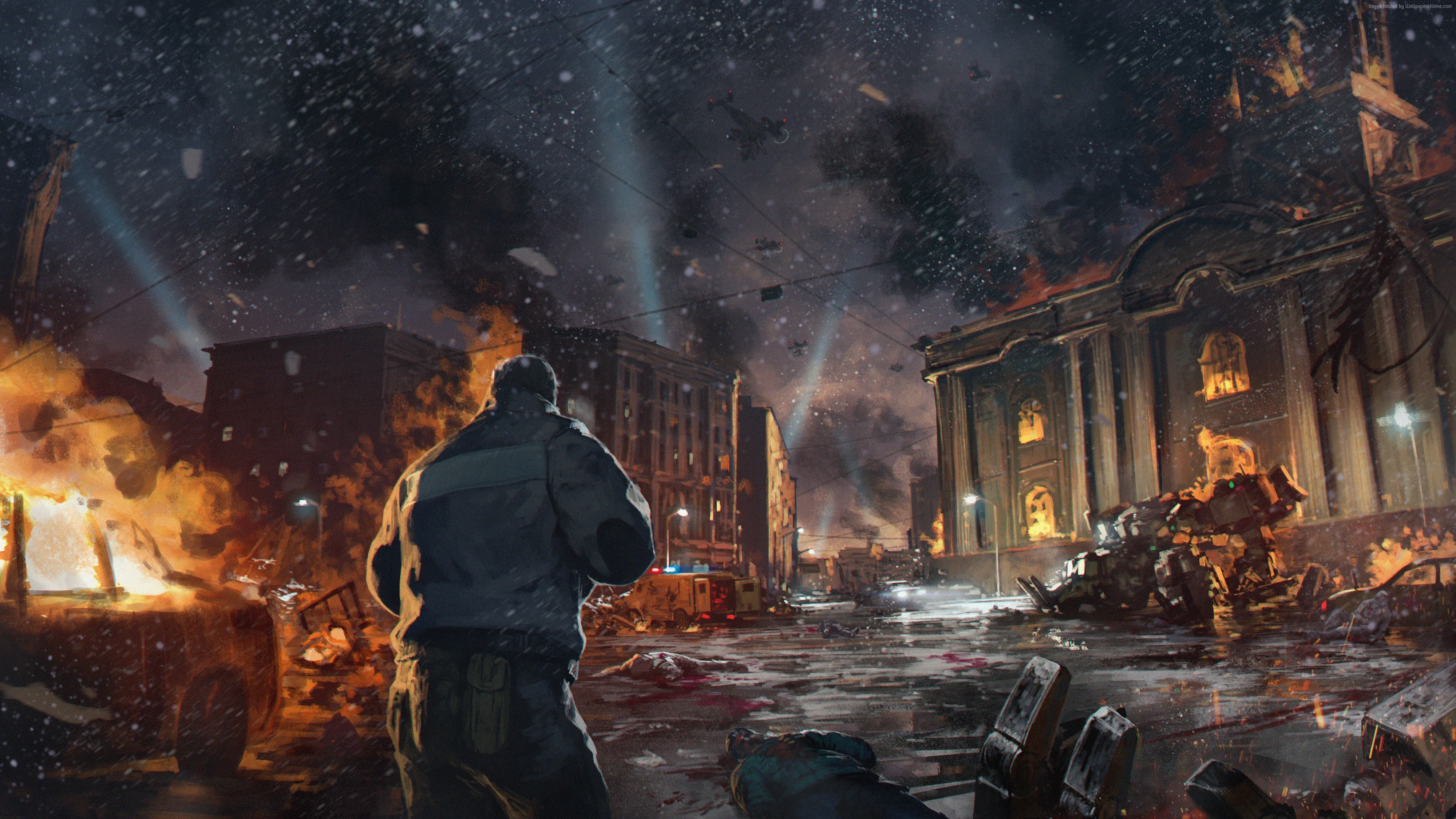 4K Left Alive screenshot HD Wallpaper