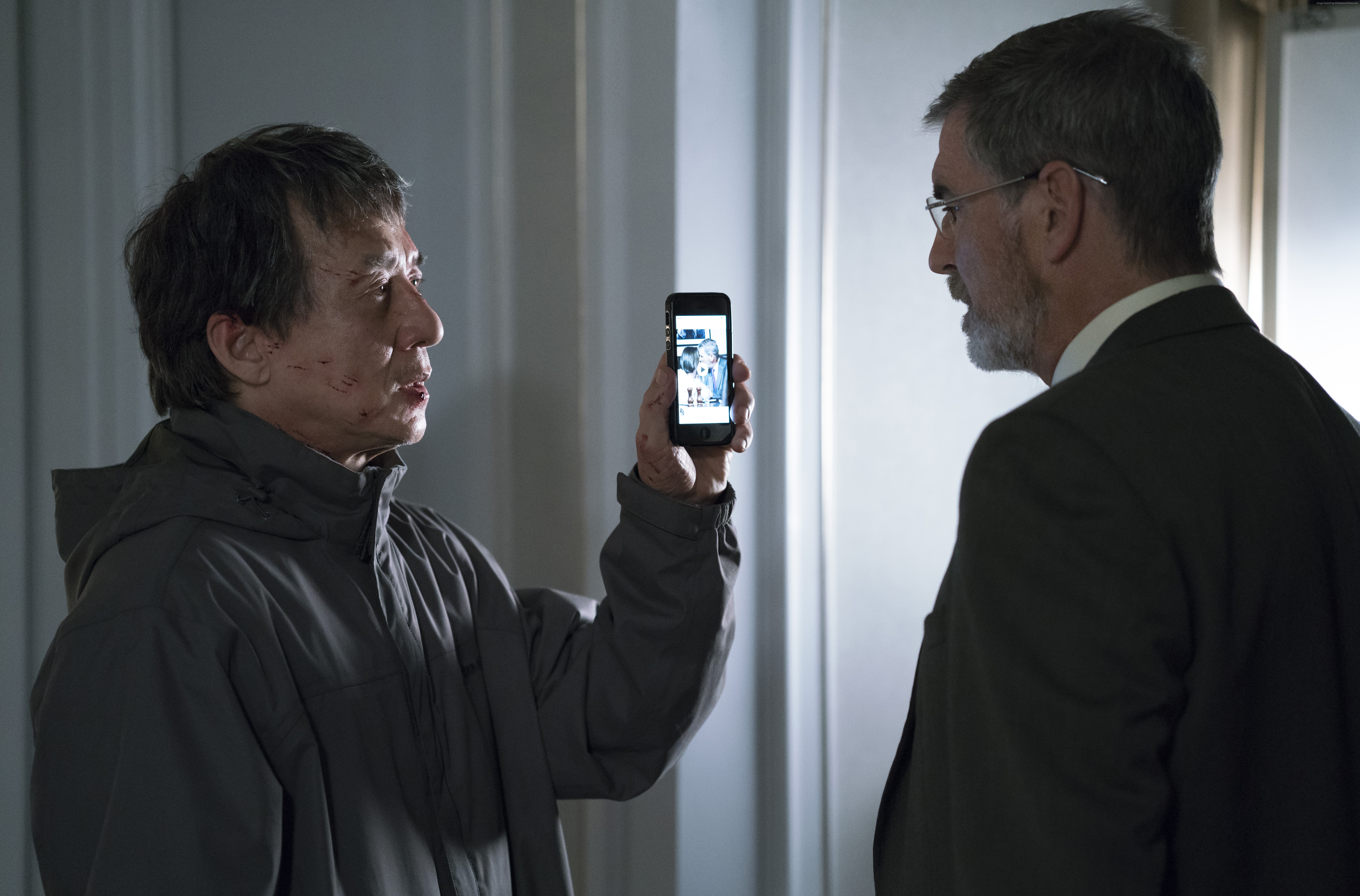 Jackie Chan and Pierce Brosnan in The Foreigner HD Wallpaper