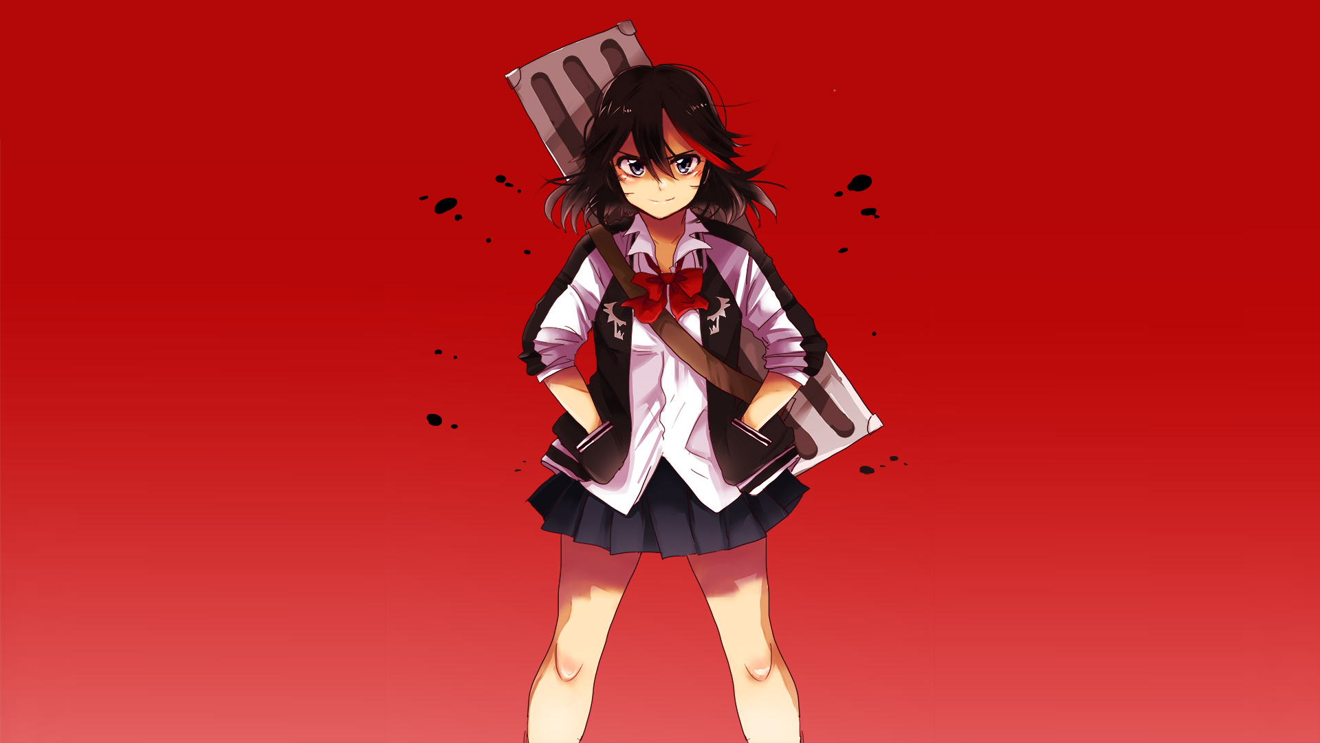 Ryuko Matoi from Kill la Kill HD Wallpaper