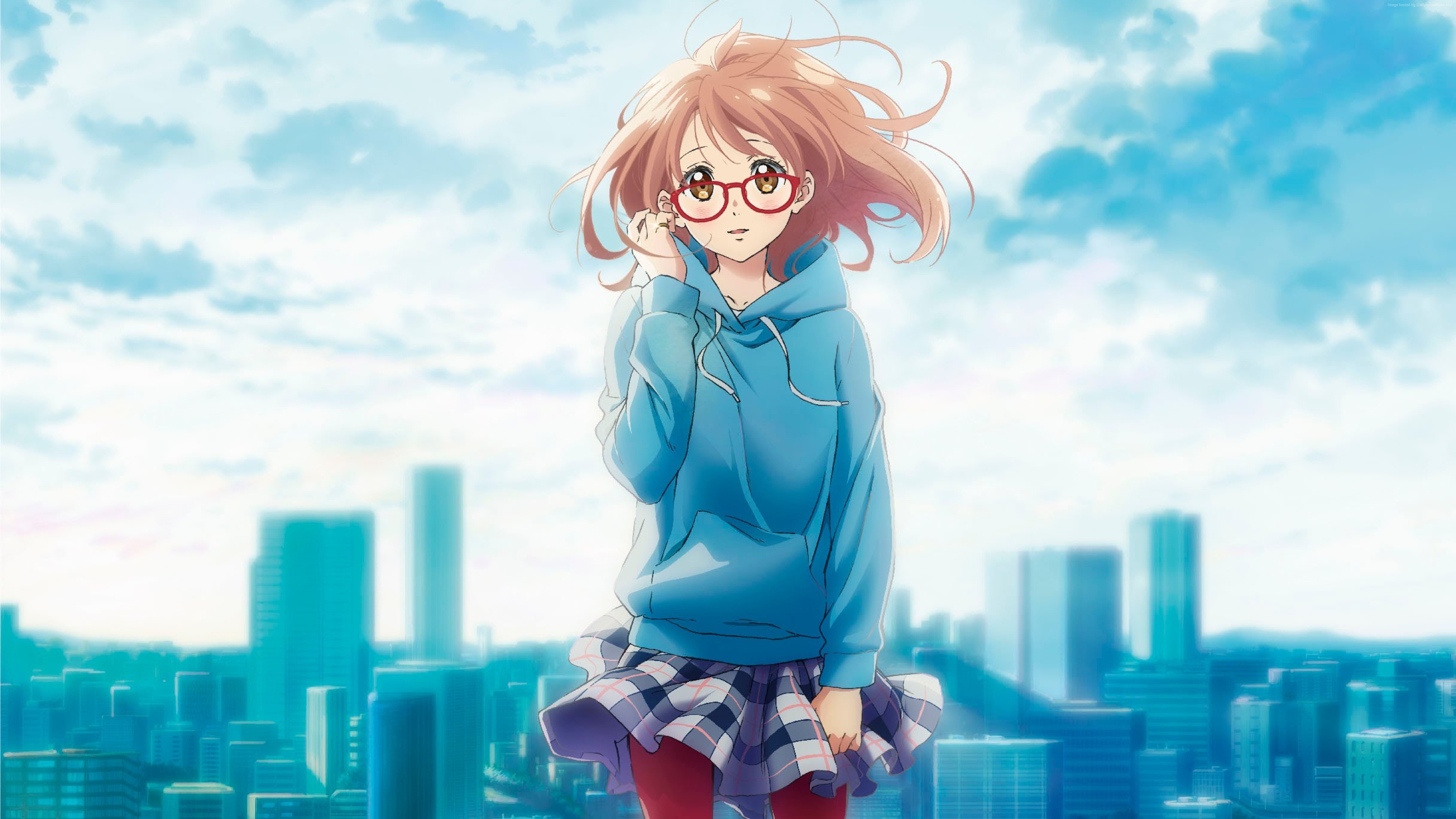 Kuriyama Mirai from Kyoukai No Kanata HD Wallpaper