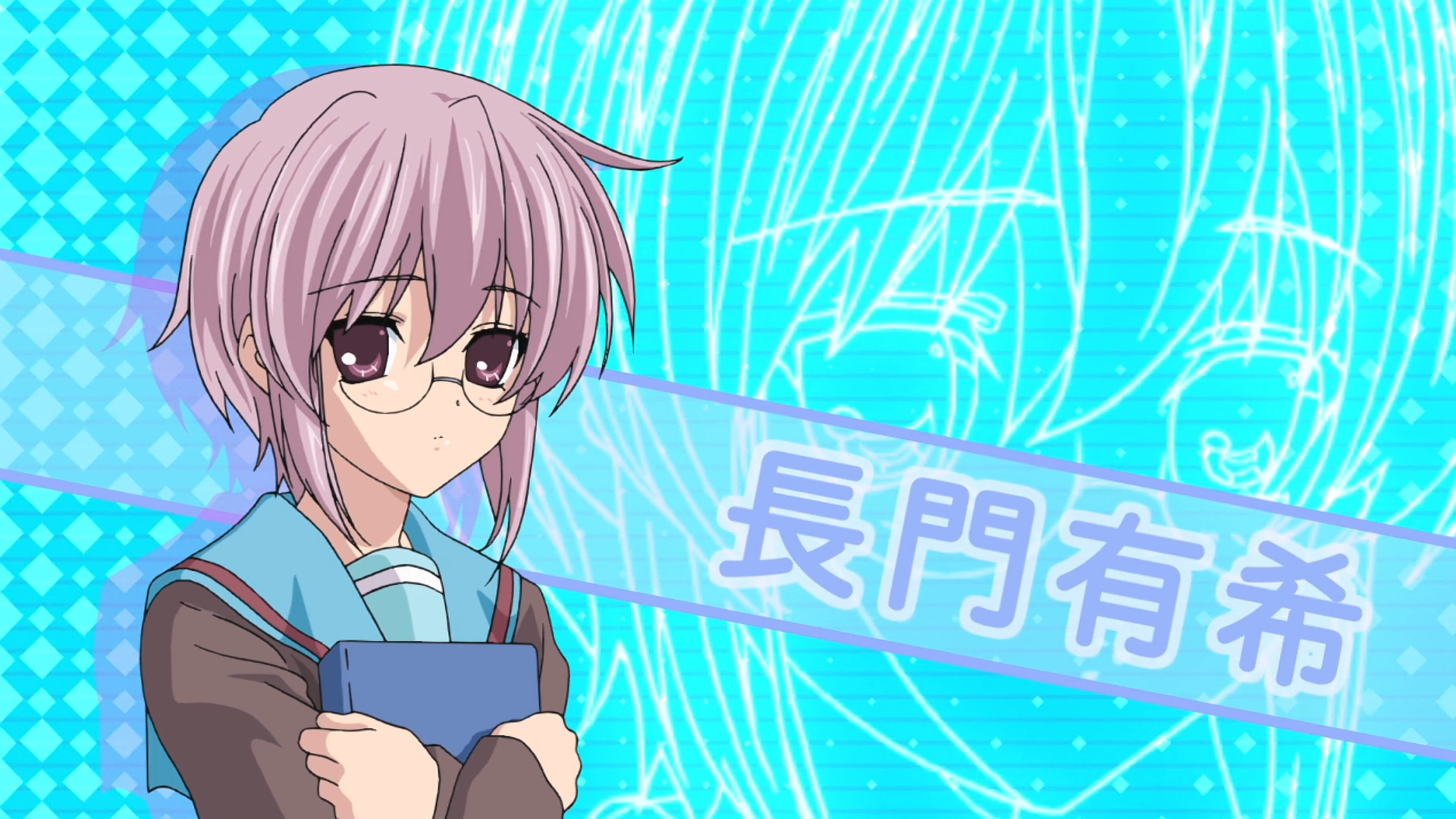 Nagato Yuki from The Melancholy of Haruhi Suzumiya HD Wallpaper
